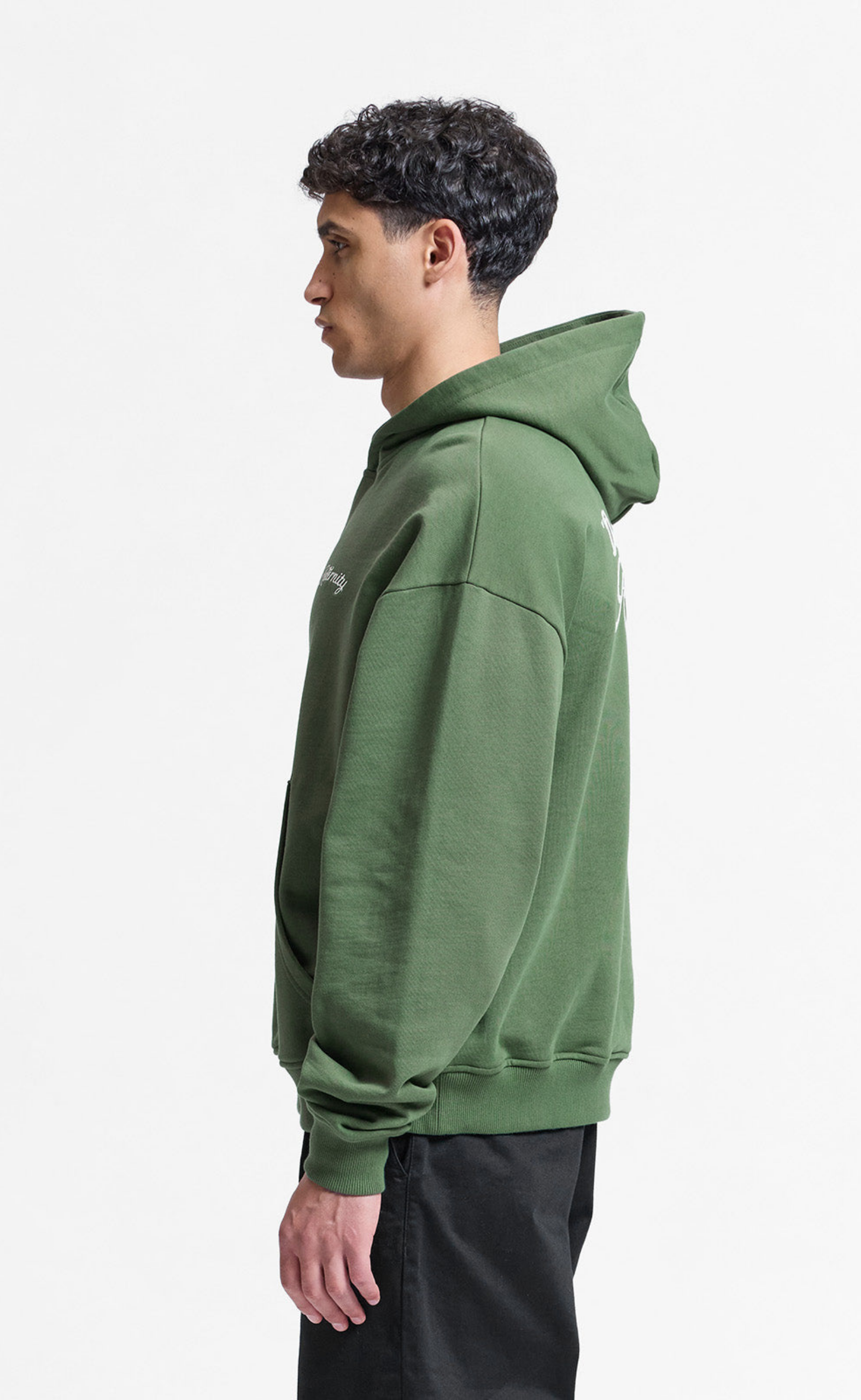 DESIGNED TO CREATE GREEN HOODIE