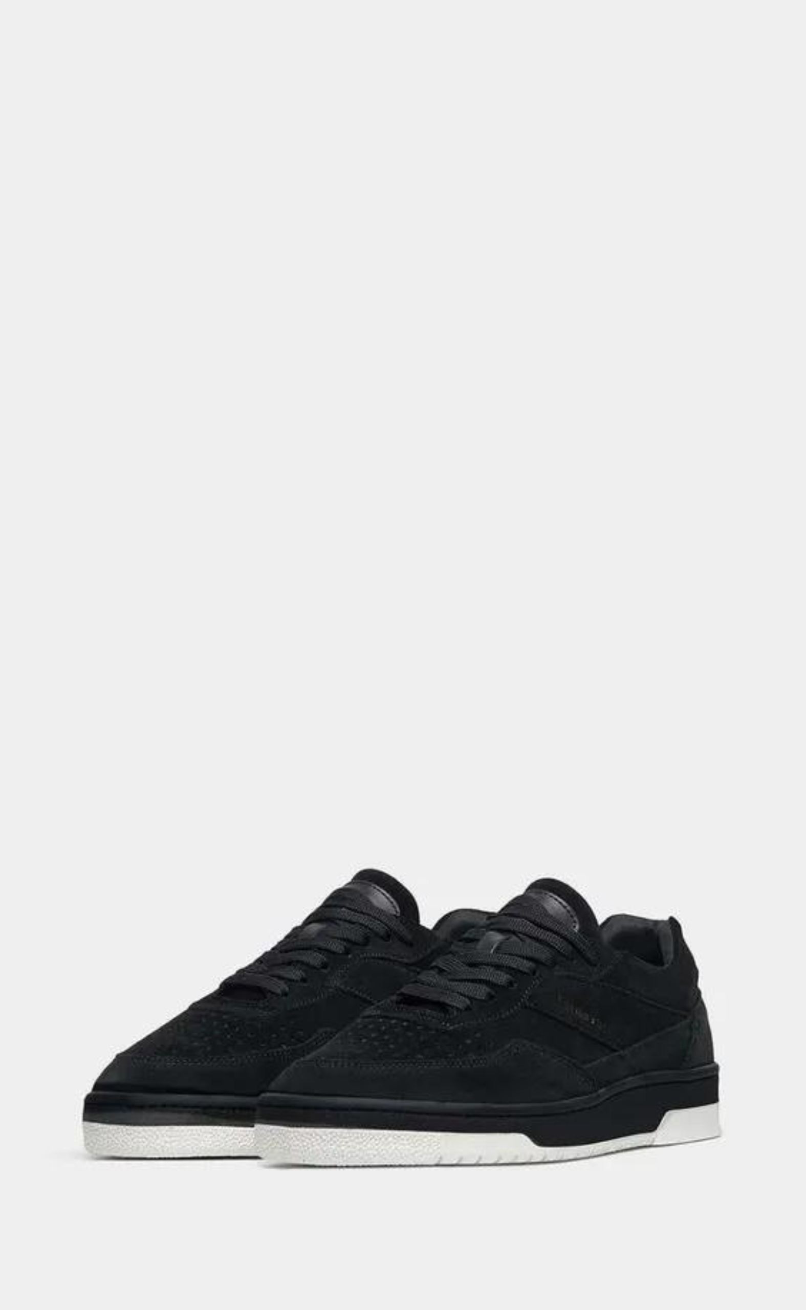 ACE SUEDE JET BLACK SNEAKERS