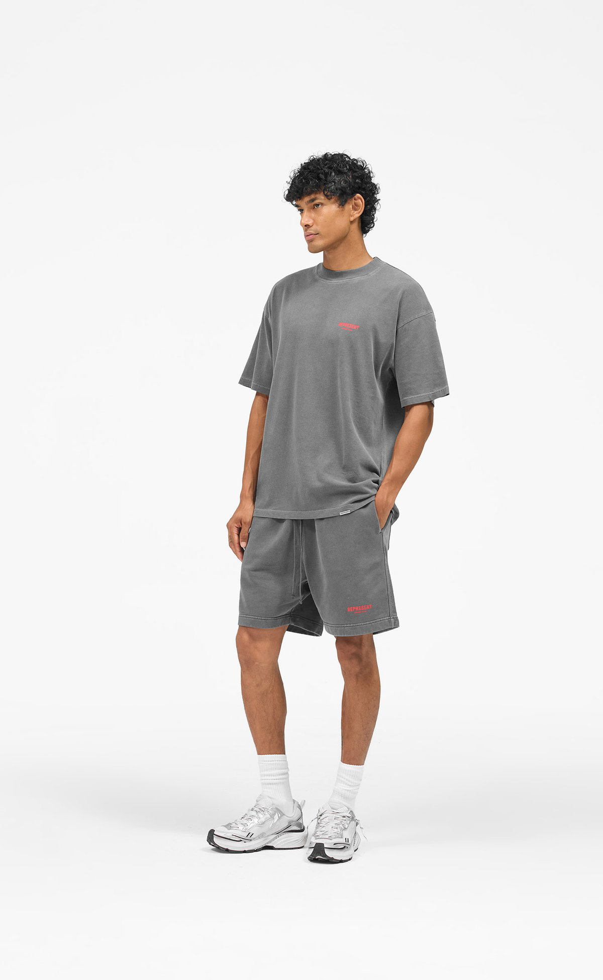 REPRESENT OWNERS CLUB WASHED BLACK T-SHIRT