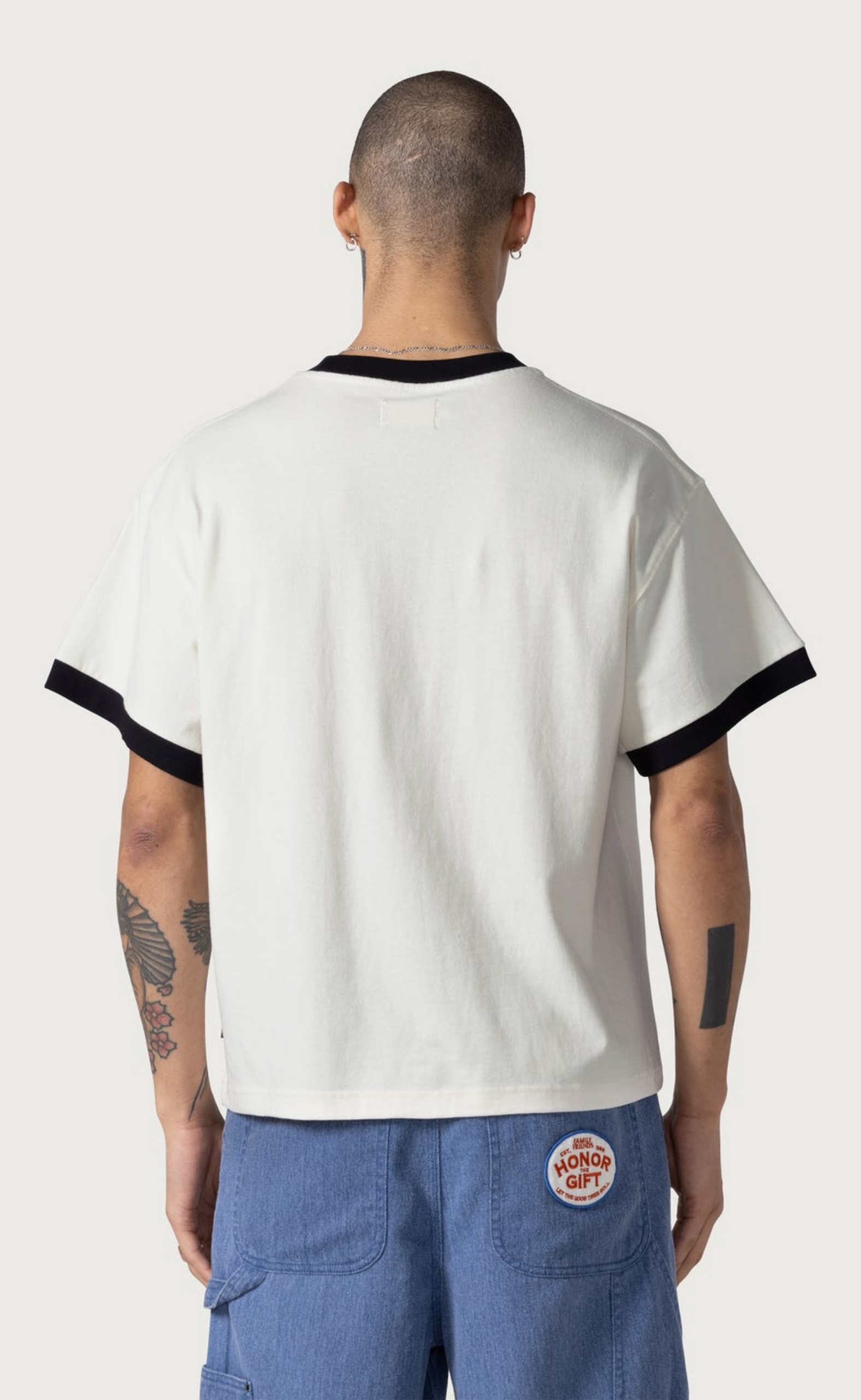 MULTI BOX WHITE T-SHIRT