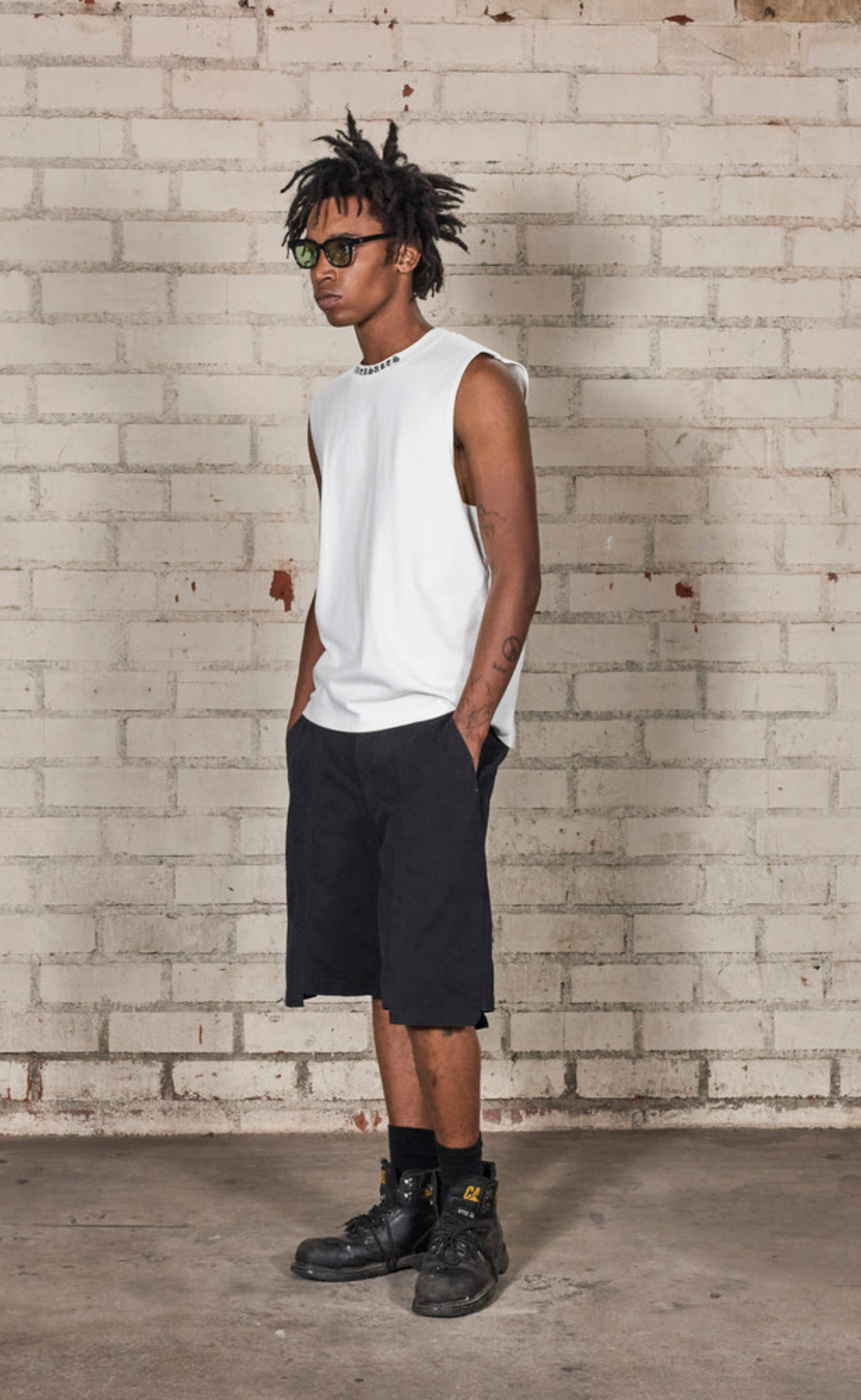 SORROW WHITE TANK TOP