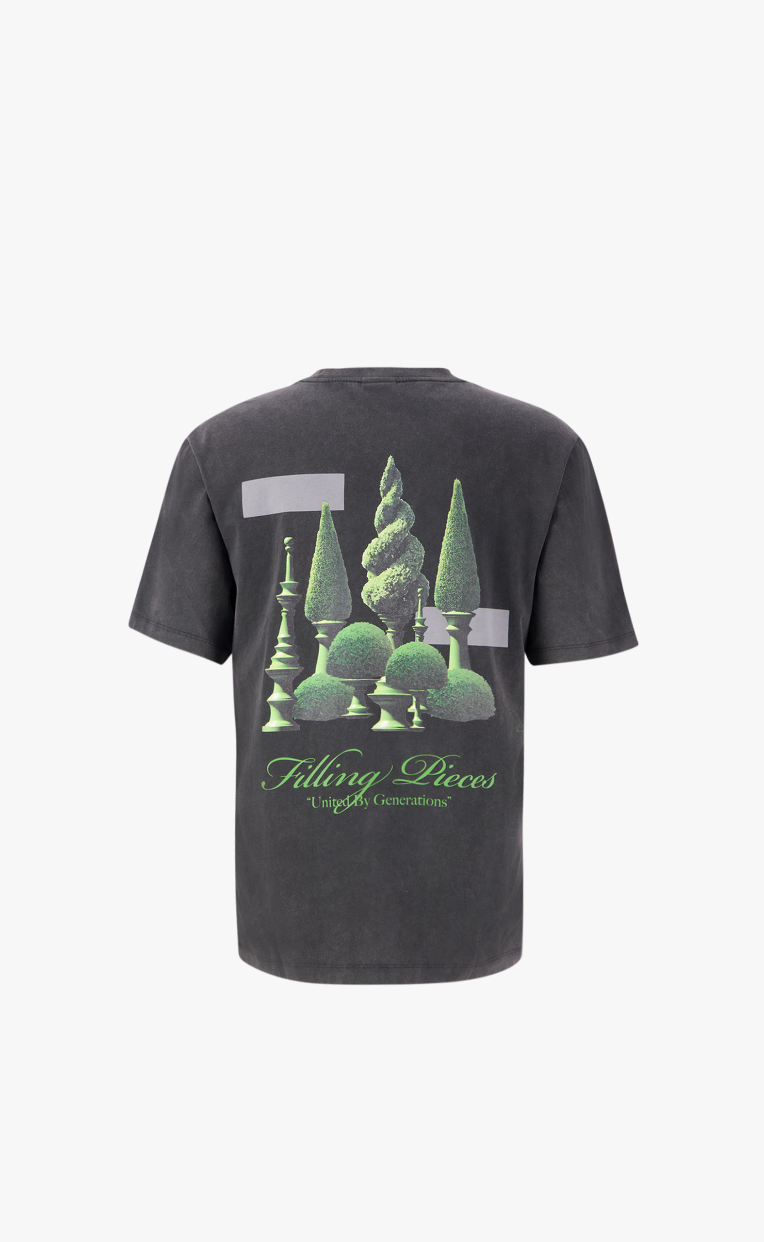 T-SHIRT TOPIARY VINTAGE BLACK