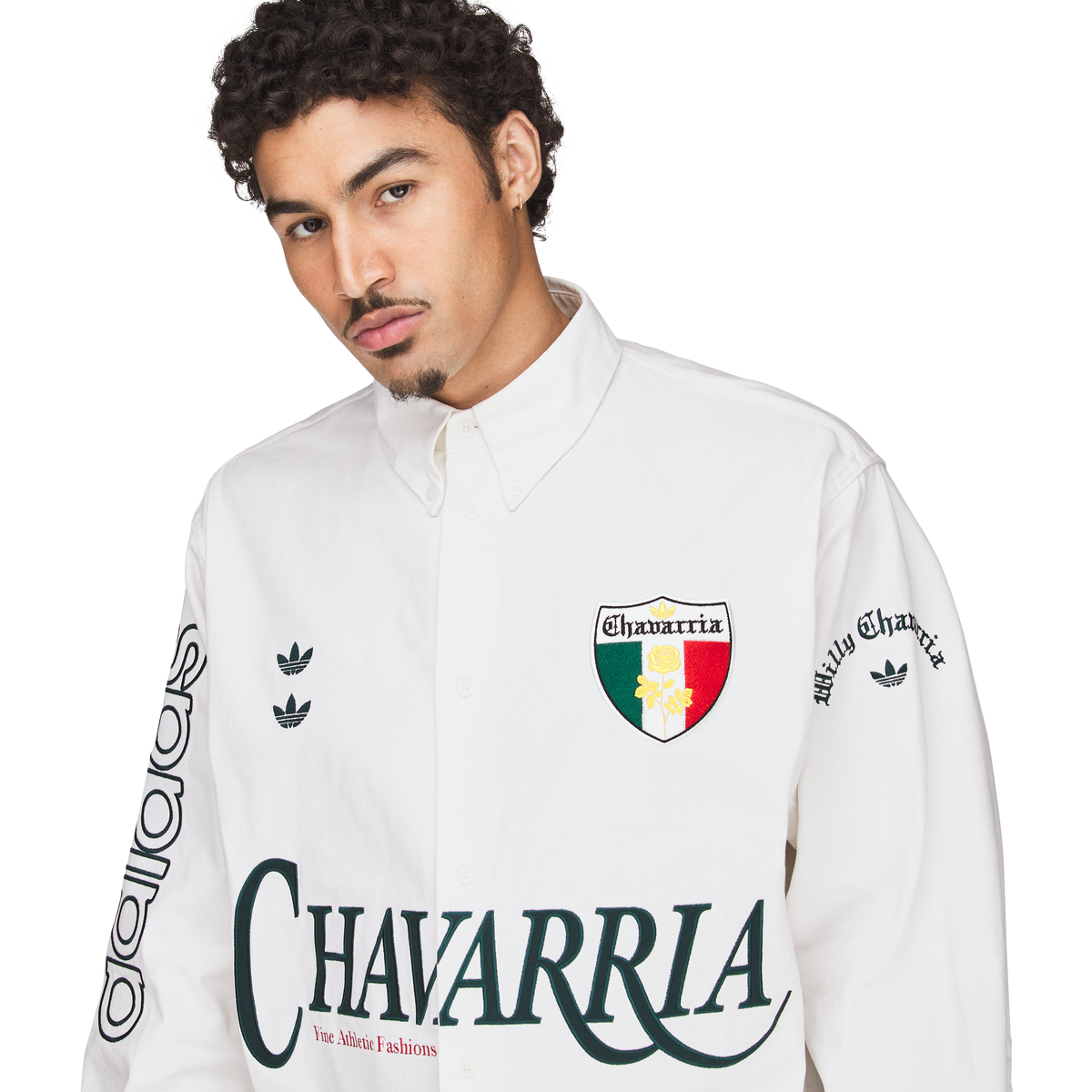 CHAVARRIA BUTTON UP WHITE SHIRT