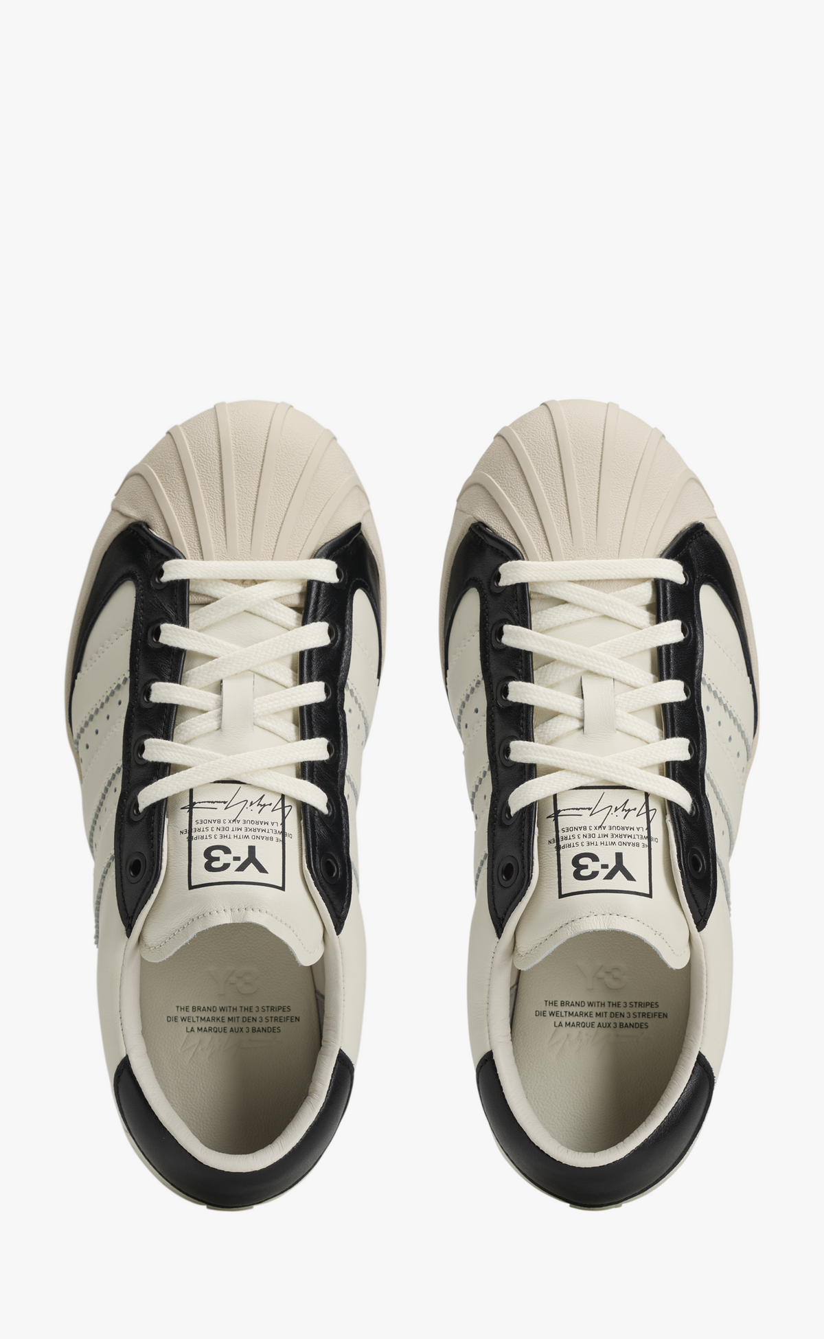 Y-3 SUPERSTAR 3G WHITE SNEAKER