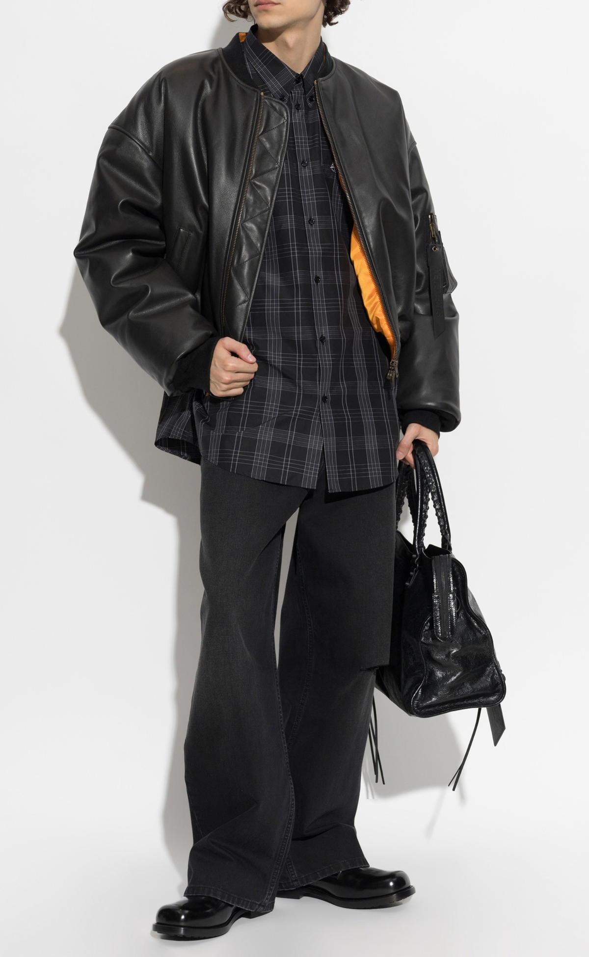 BAGGY VINTAGE BLACK JEANS