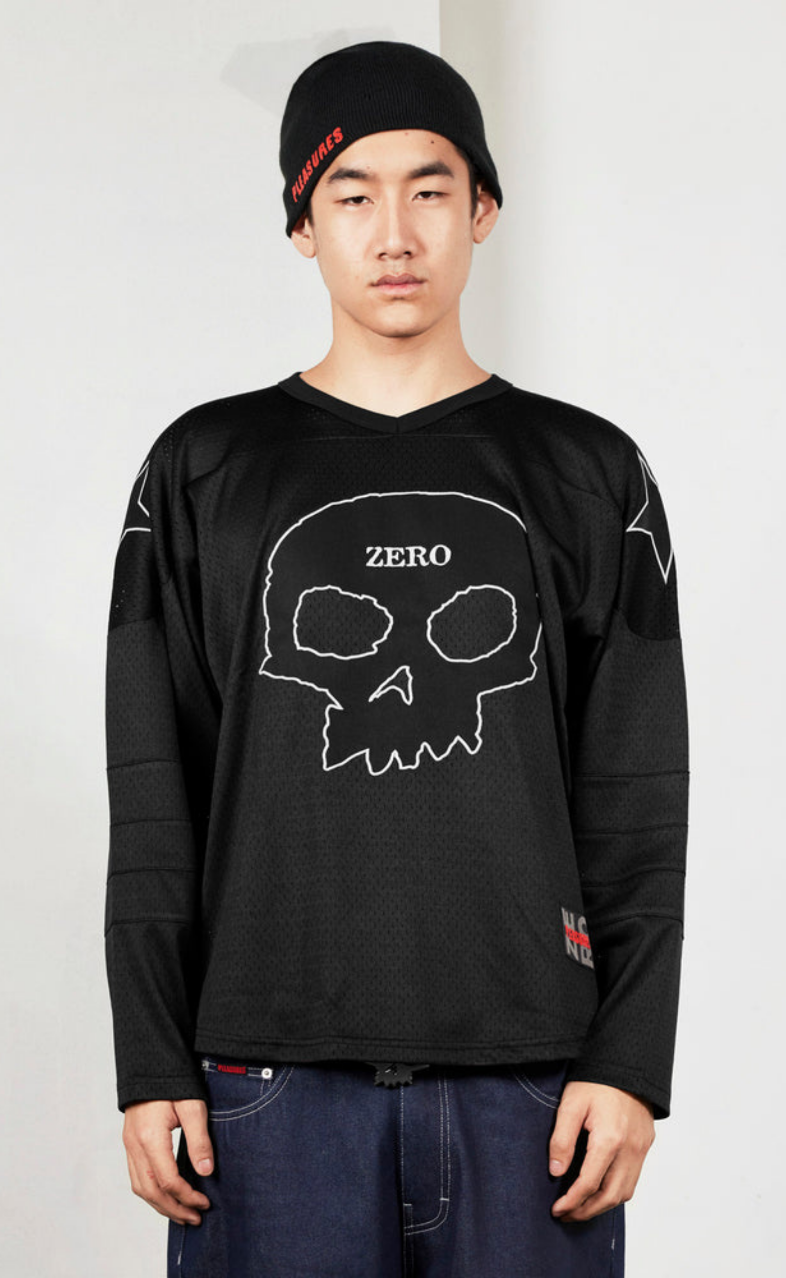 JAMIE HOCKEY JERSEY BLACK LONGSLEEVE