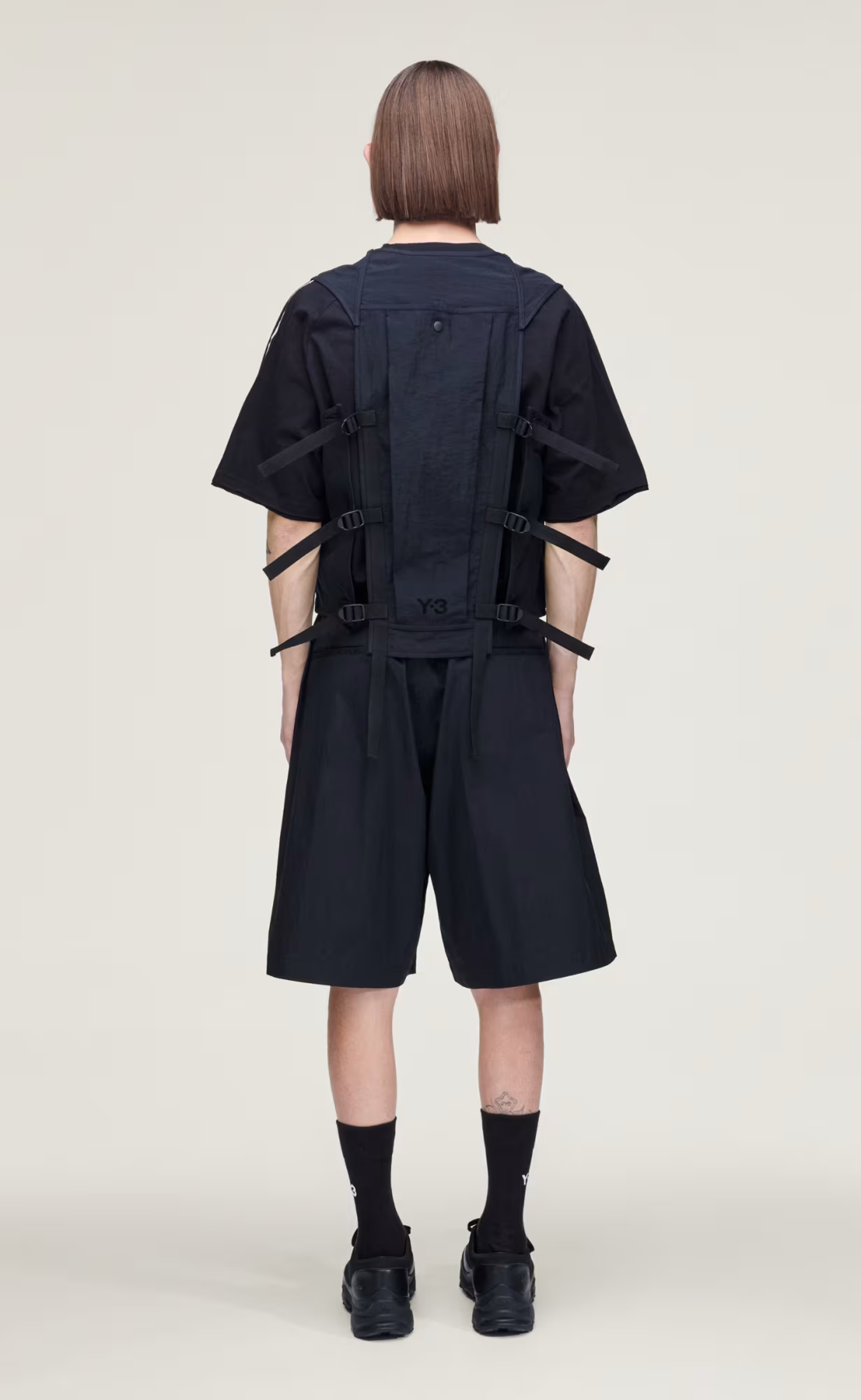 Y-3 TACTICAL UTILITY BLACK VEST