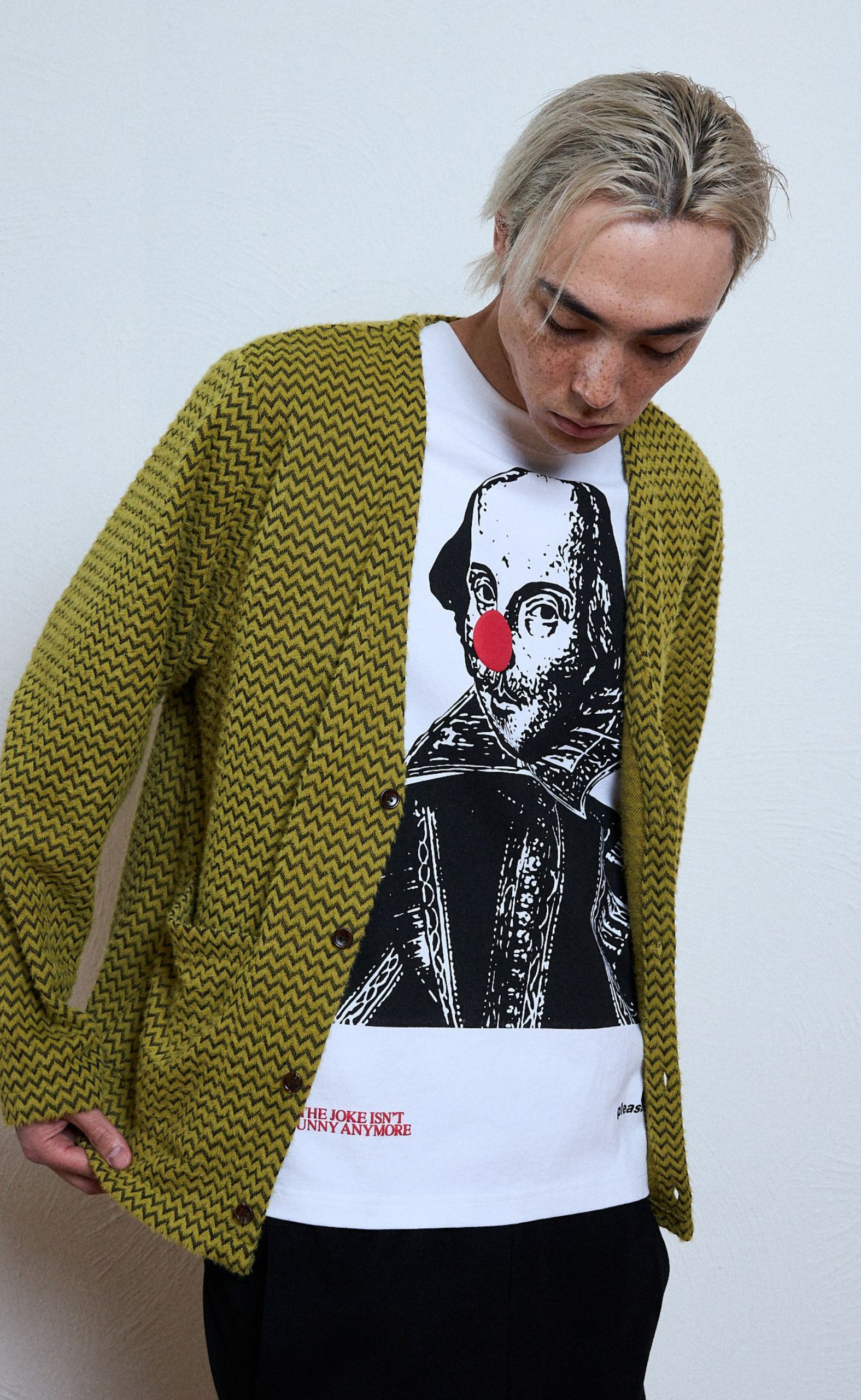 JOKE HEAVYWEIGHT WHITE T-SHIRT