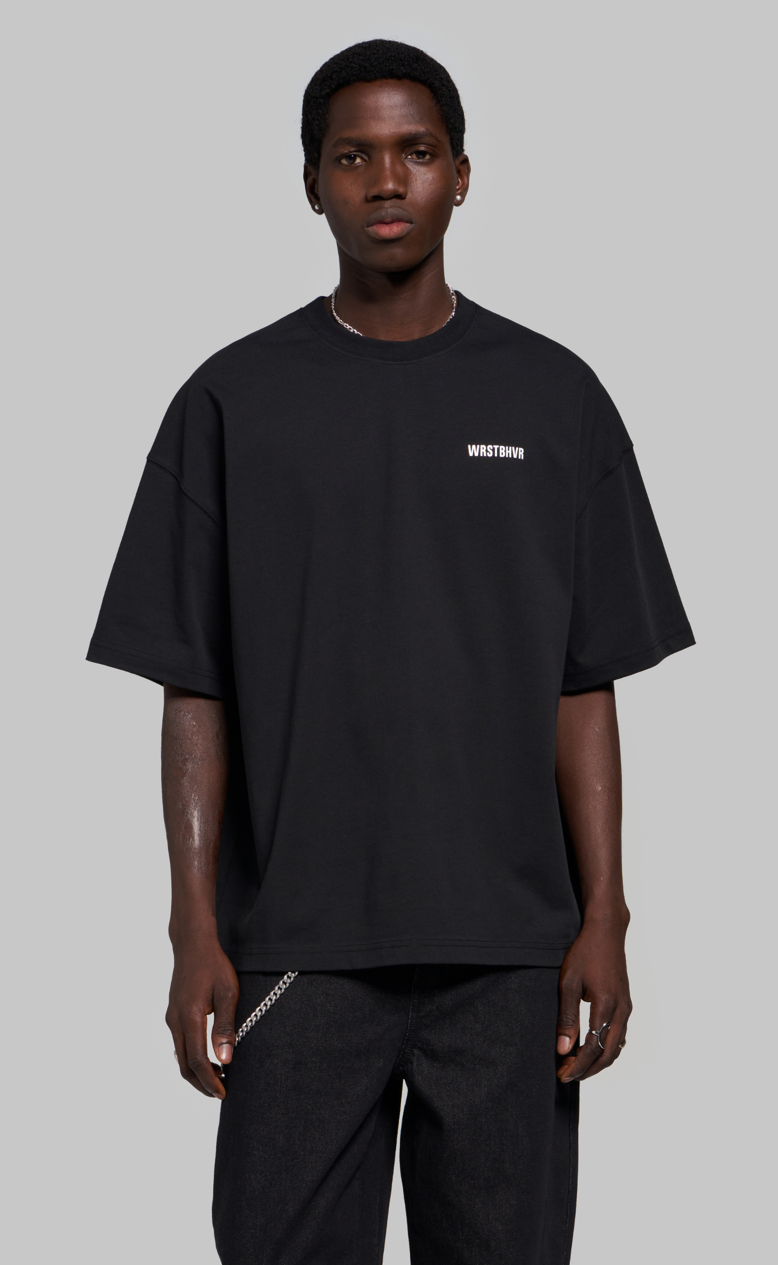 STUDIO V14 BLACK T-SHIRT