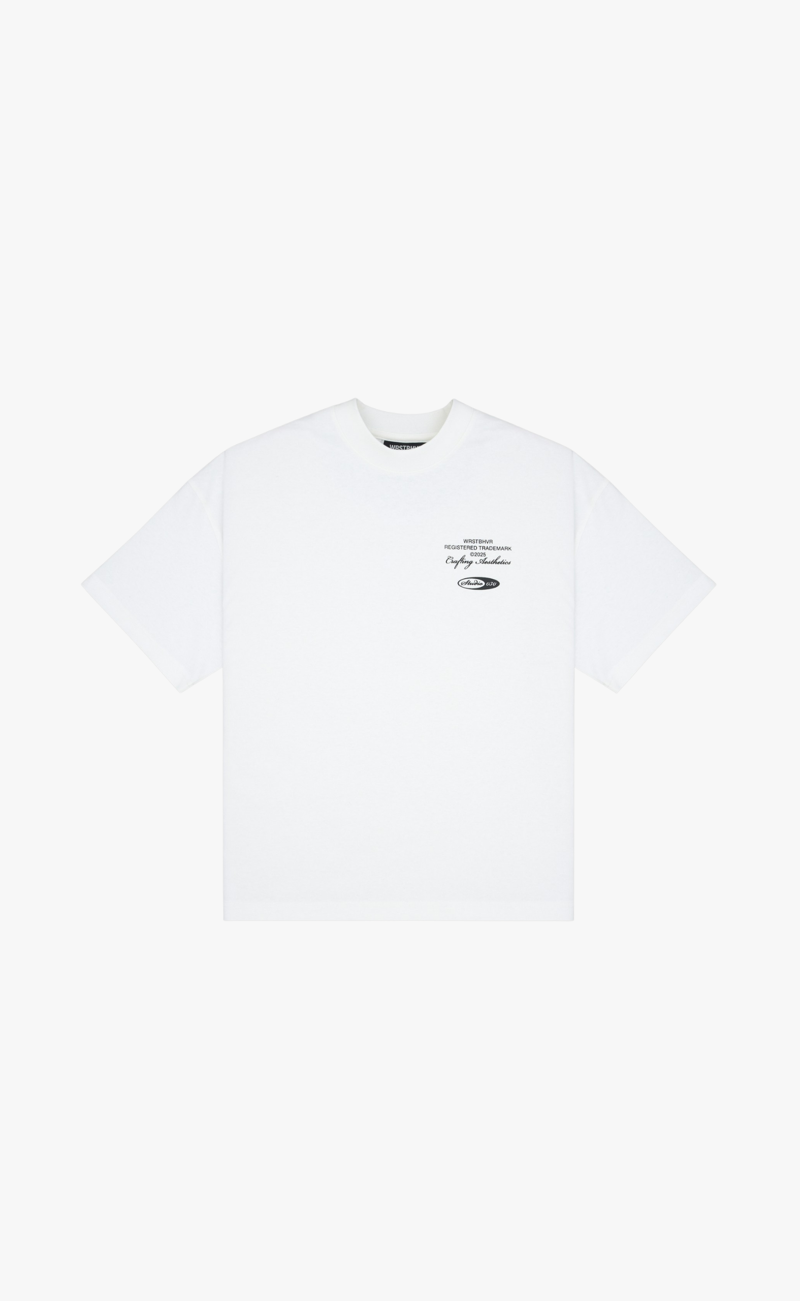STUDIO V11 BRIGHT WHITE T-SHIRT