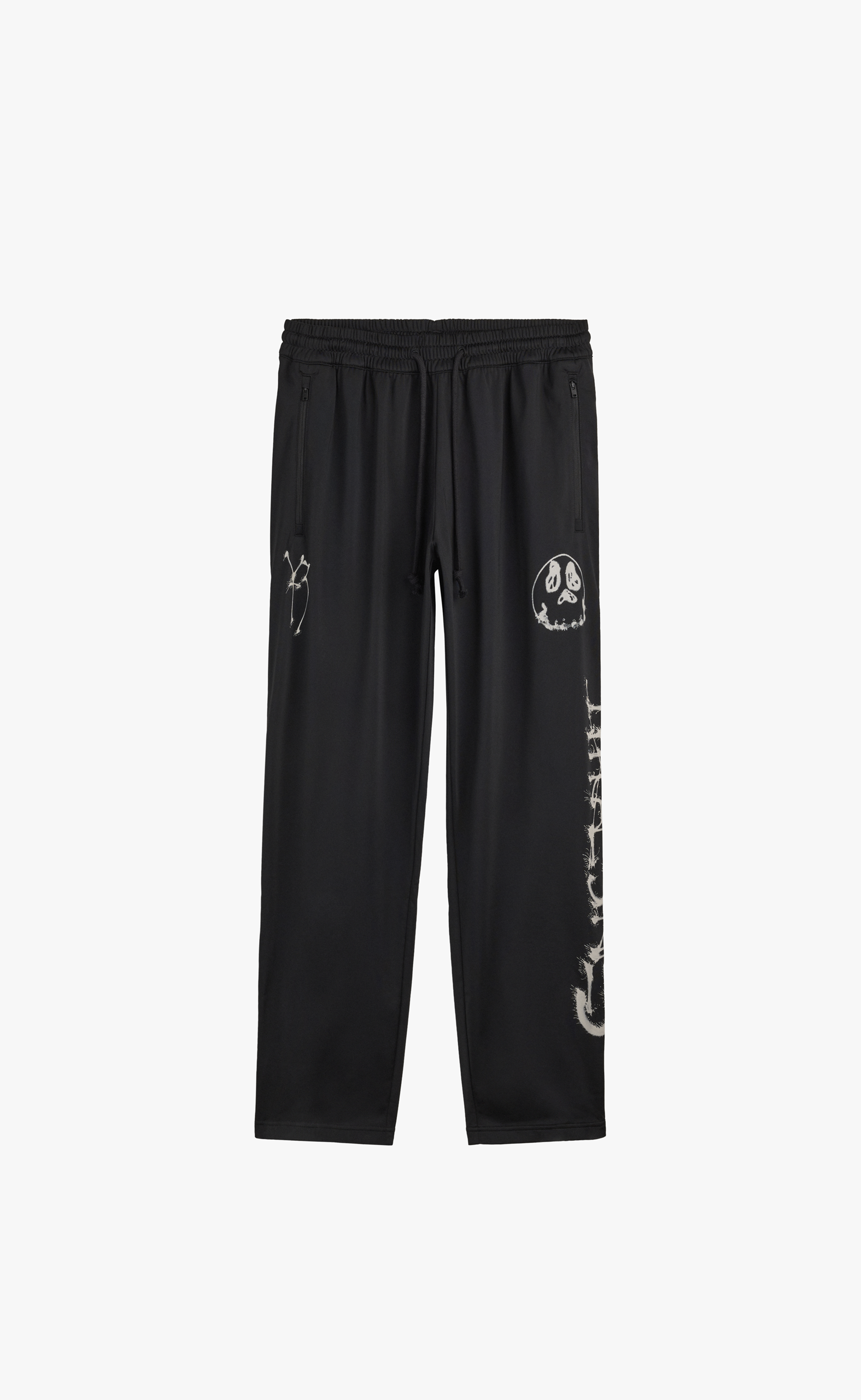 Y-3 CHITO GRAPHIC TRACK BLACK PANTS