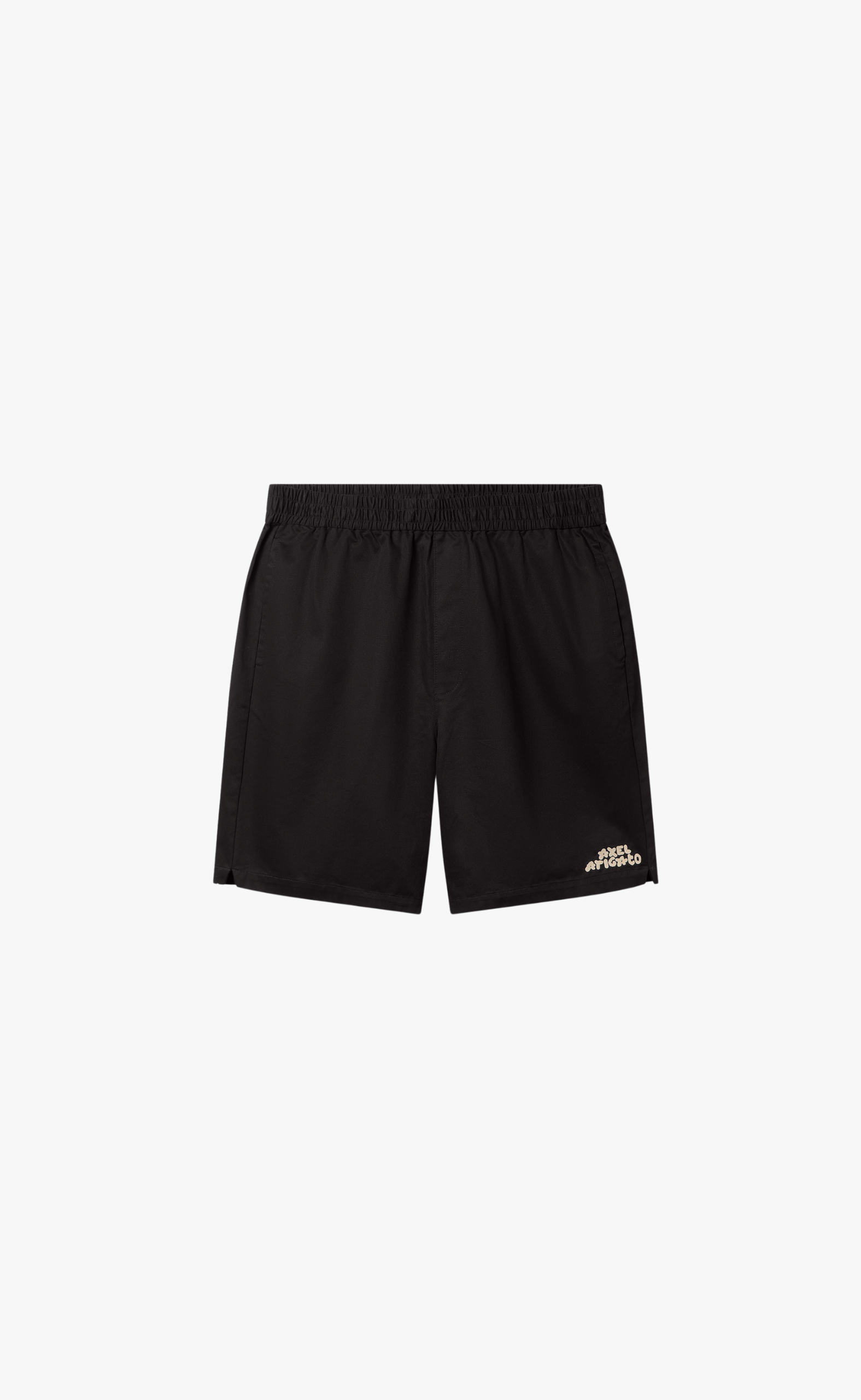 HEATH DRAWSTRING BLACK SHORTS