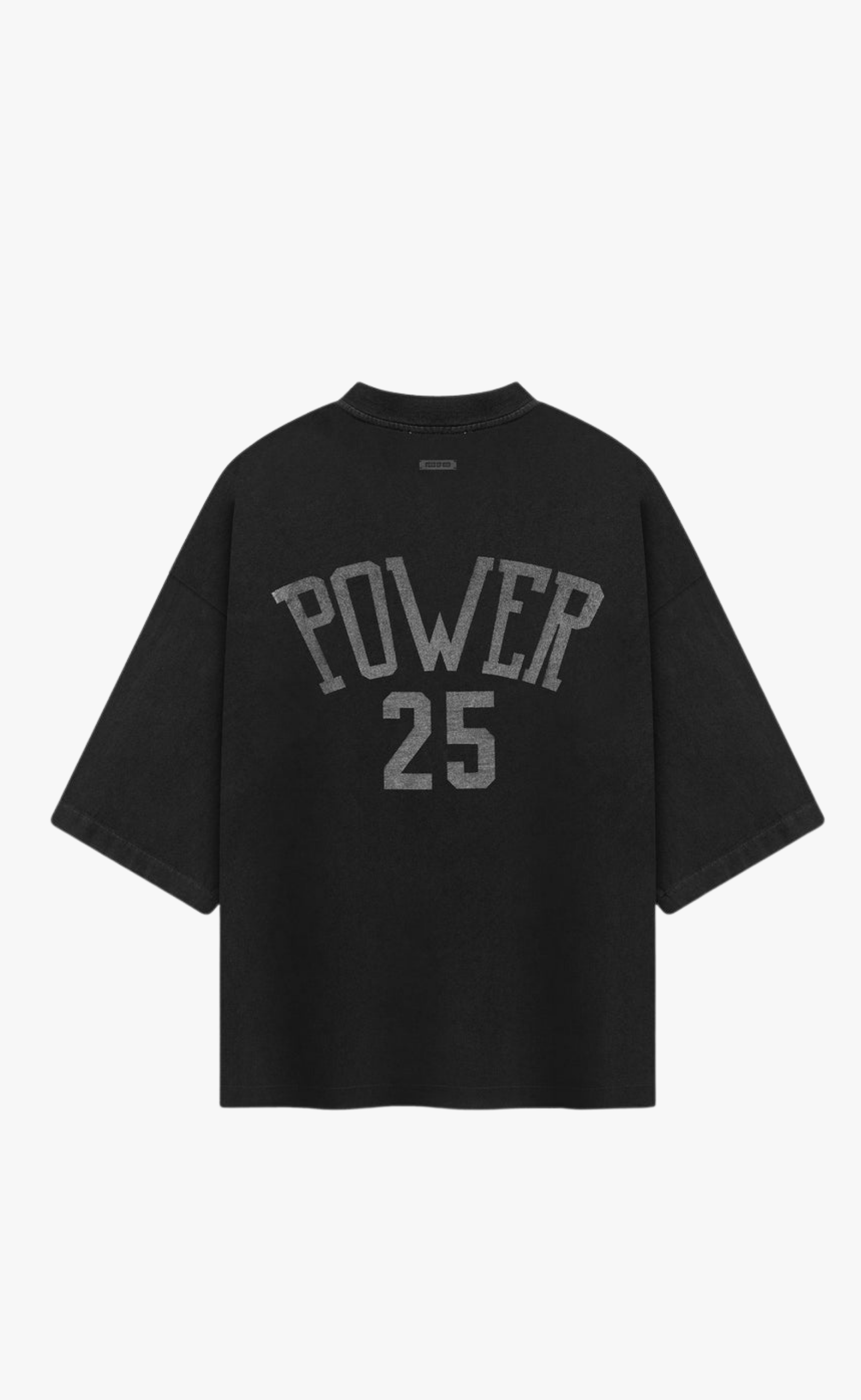 RELAXED POWER 25 BLACK T-SHIRT