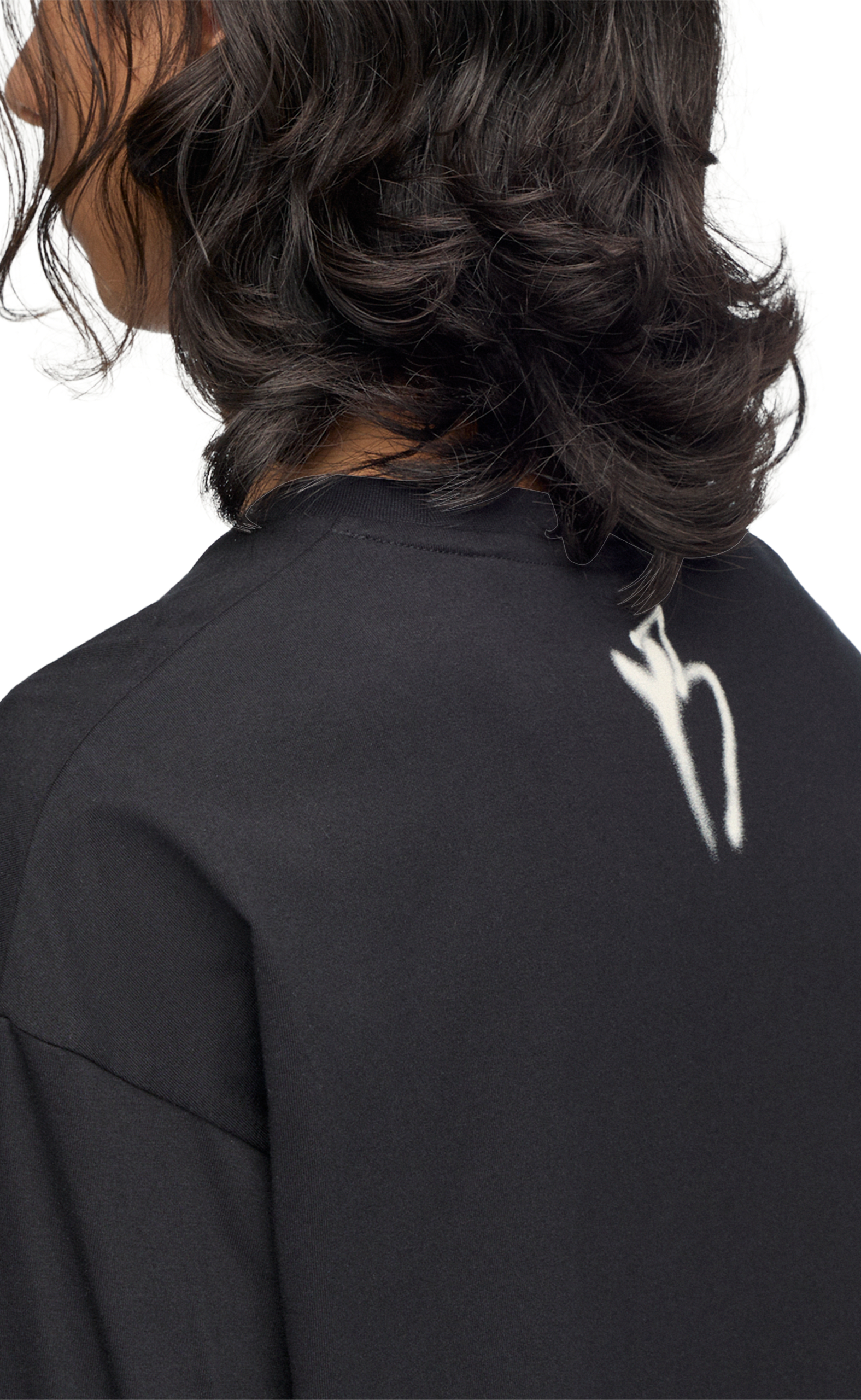 Y-3 CHITO YAKSHA GRAPHIC BLACK T-SHIRT