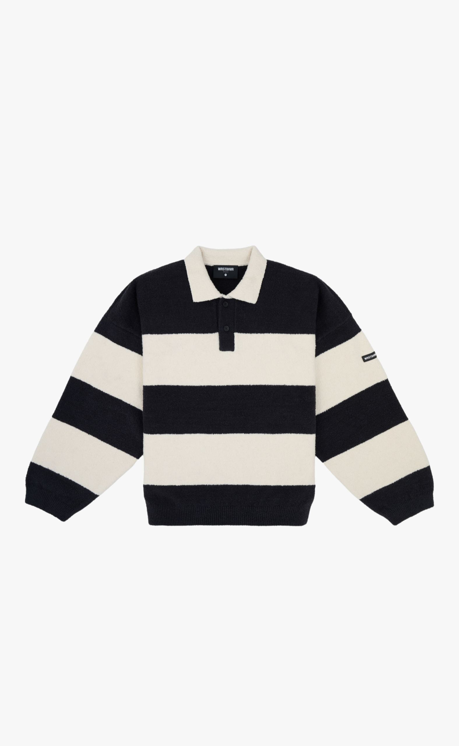 LEV POLO BLACK SWEATER