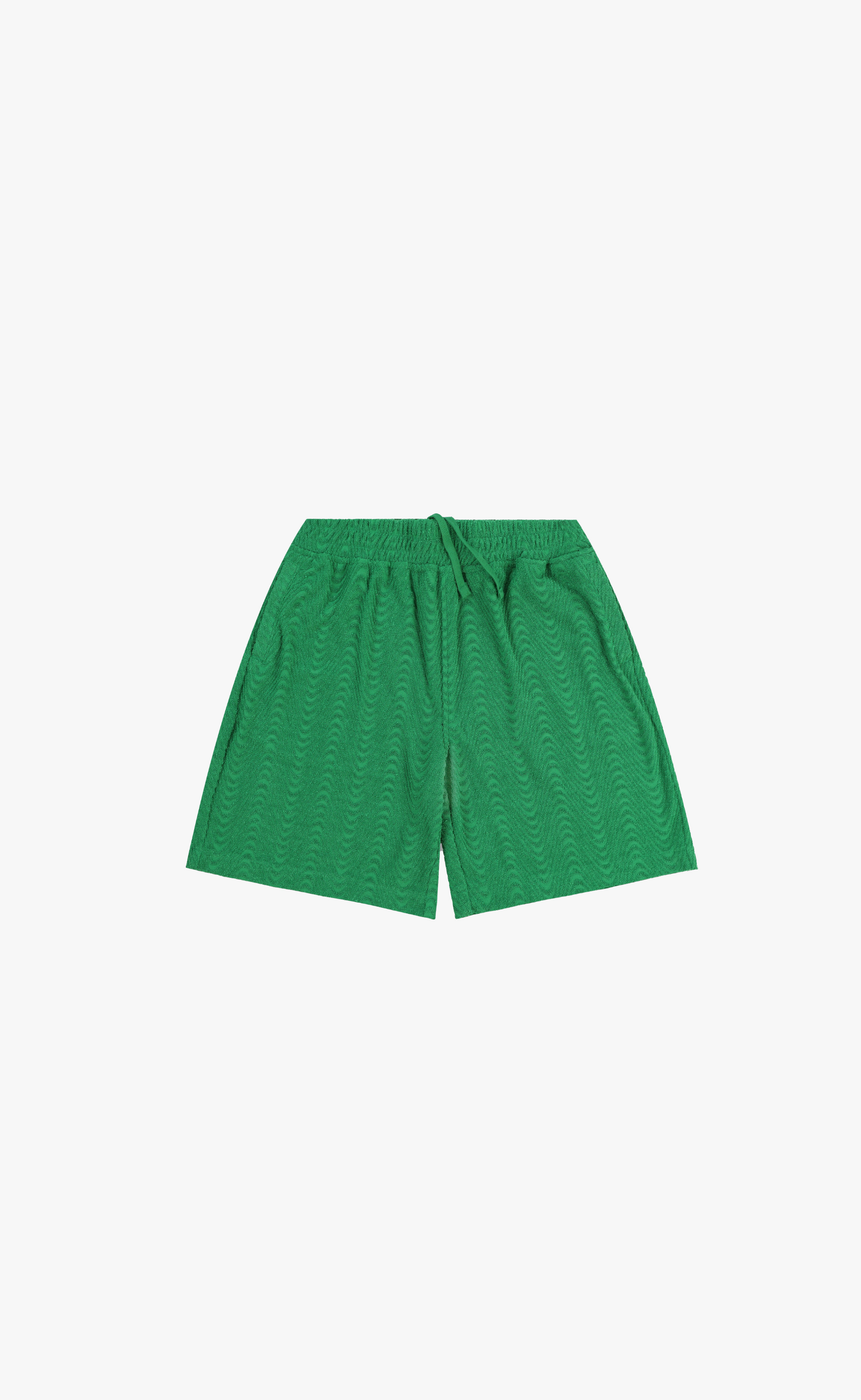 ZEN TERRY GREEN SHORTS