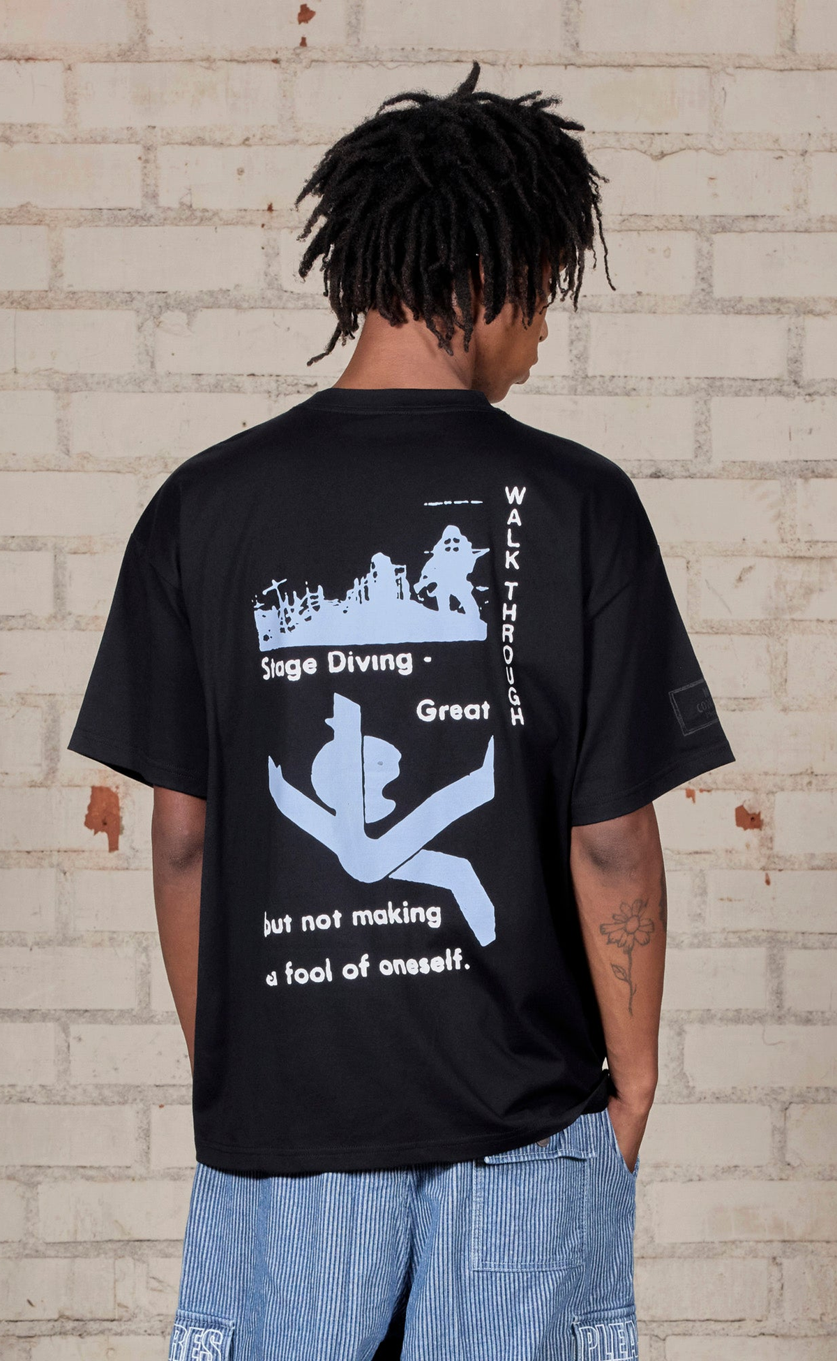 STAGE DIVE BLACK T-SHIRT