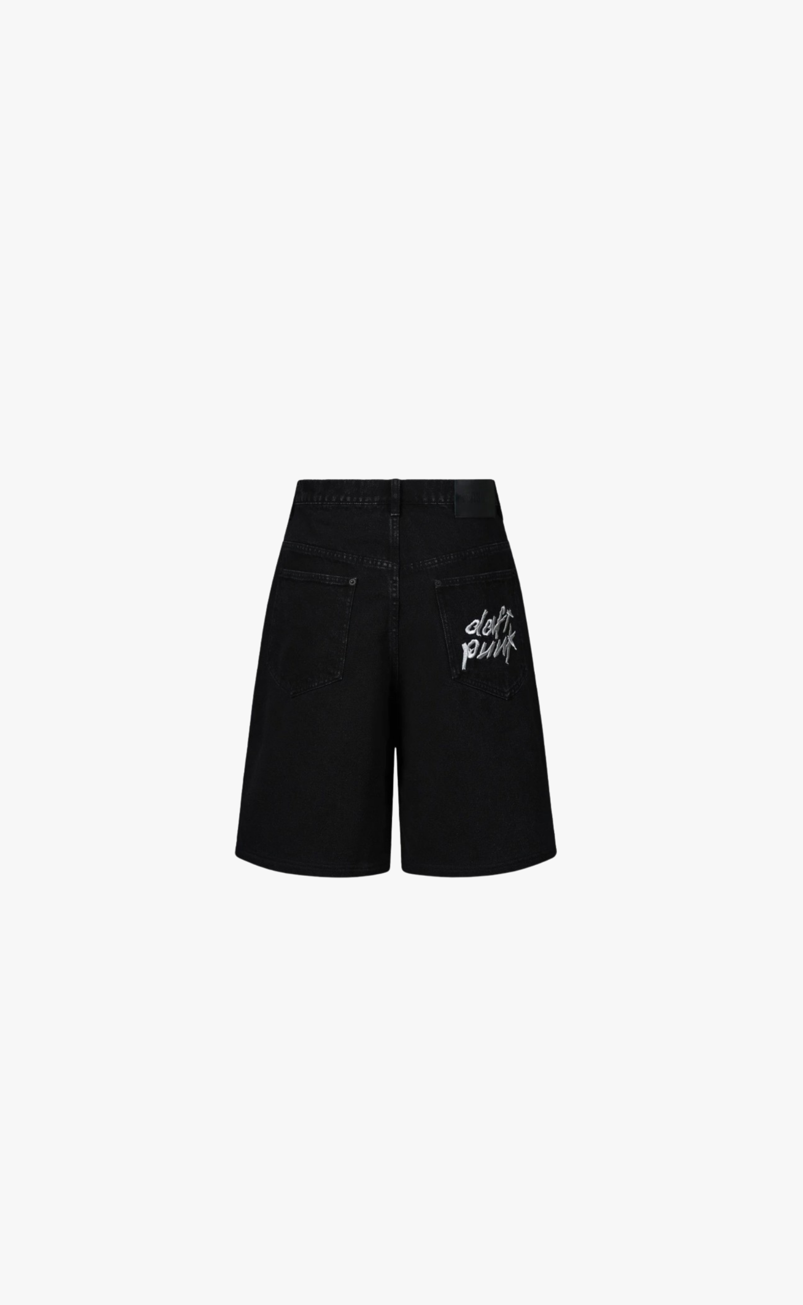 LUCKY STUDDED BLACK SHORTS