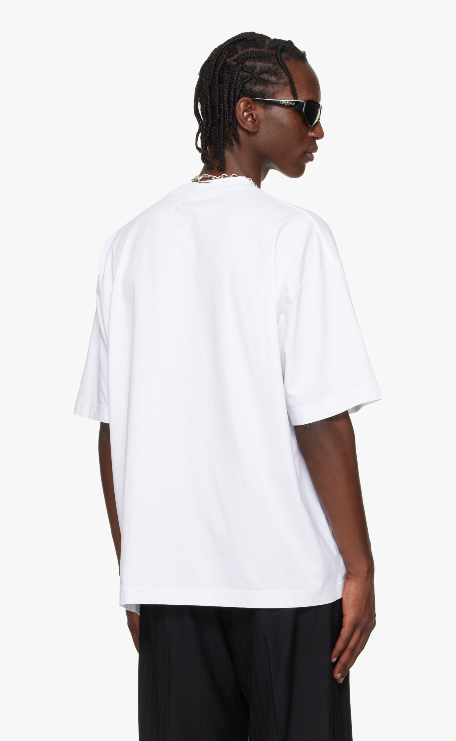 WHITE LOGO WHITE T-SHIRT