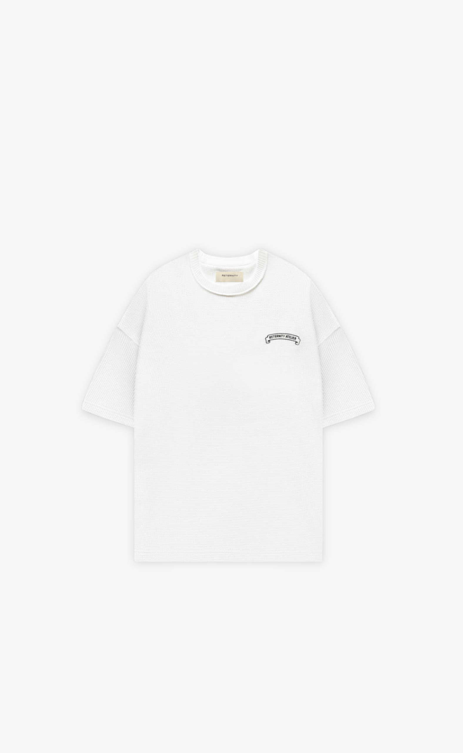 BAND OF PROCESS WHITE T-SHIRT