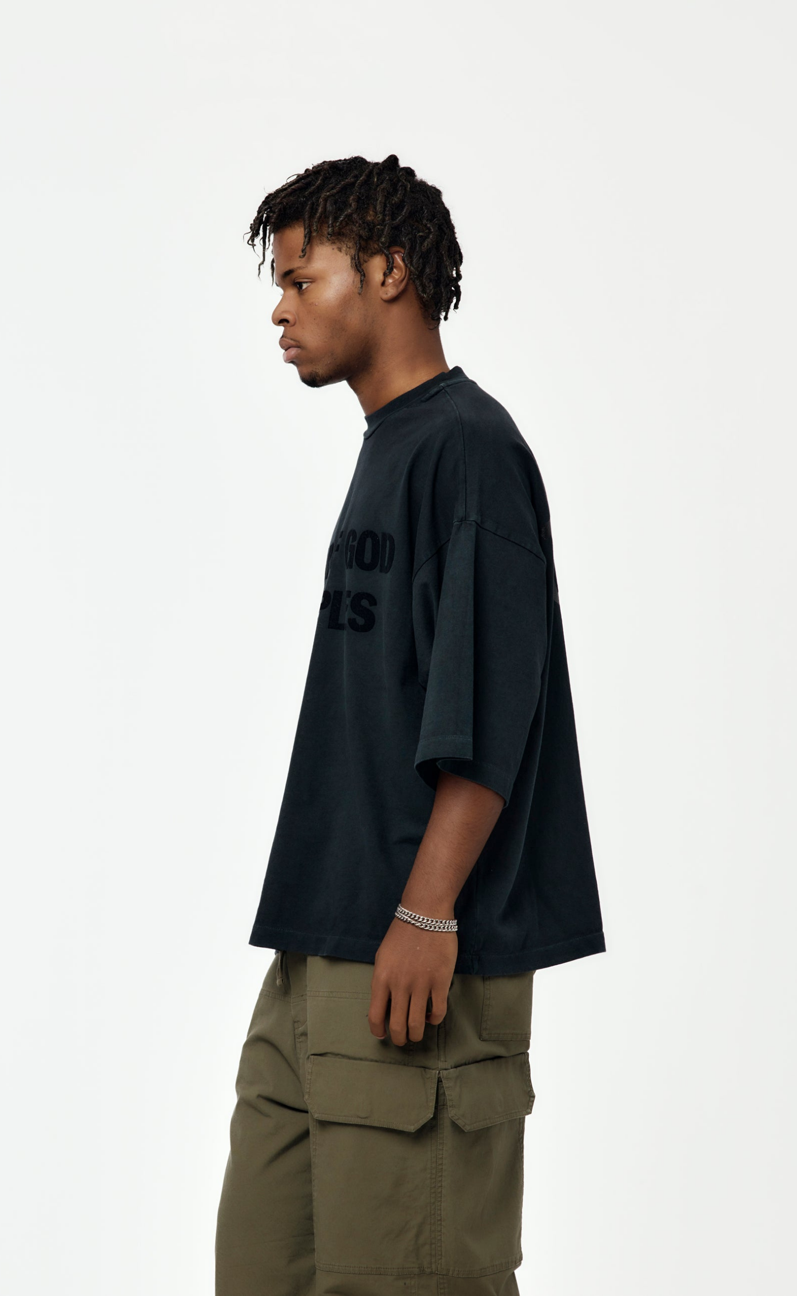 RELAXED POWER 25 BLACK T-SHIRT