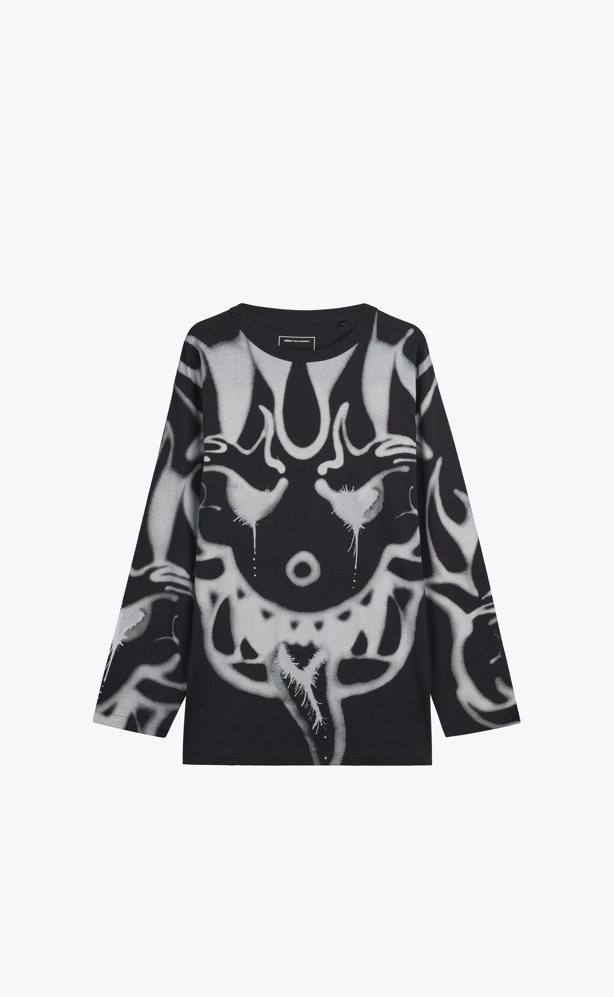 Y-3 CHITO GRAPHIC BLACK LONGSLEEVE