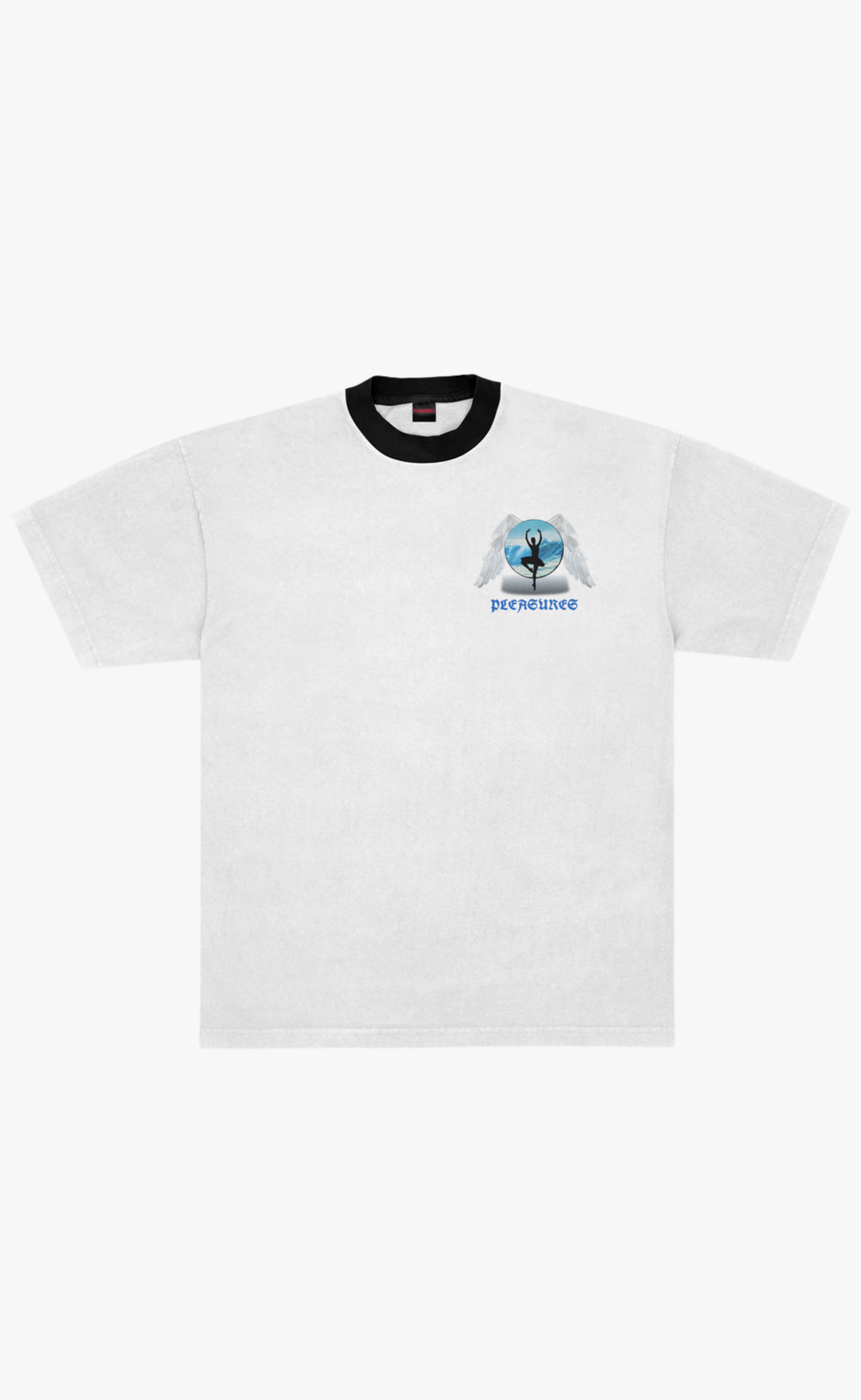 ANGEL PLACE RINGER WHITE T-SHIRT