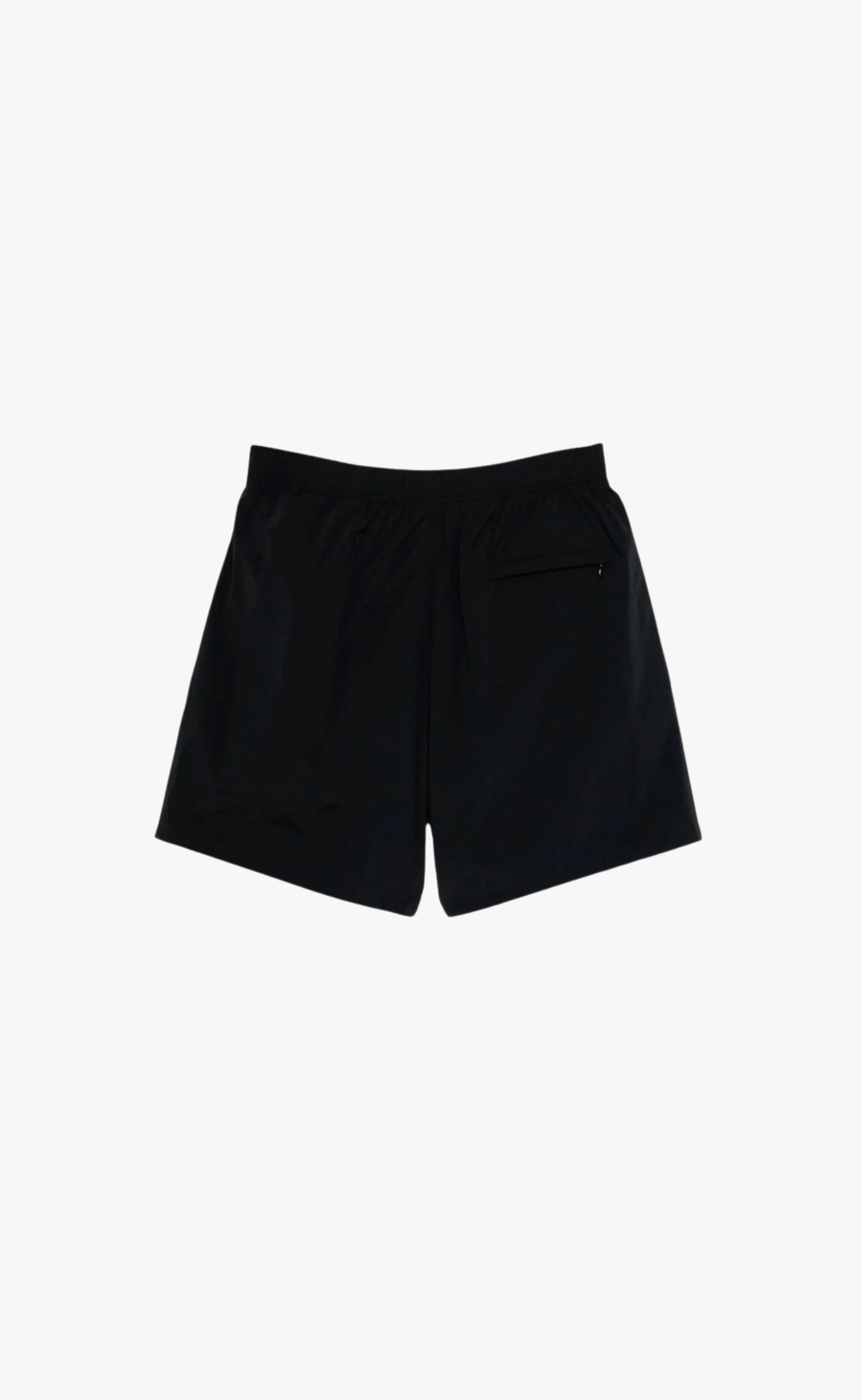 LOGO BOXER SWIM BLACK SHORTS