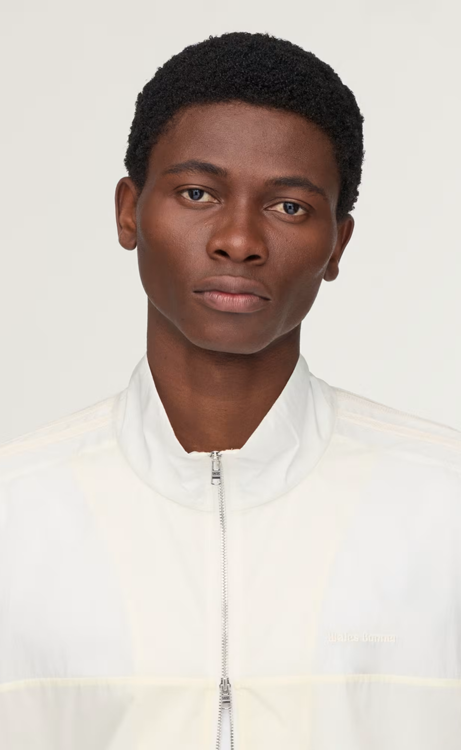 WB CHALK WHITE TRACK JACKET