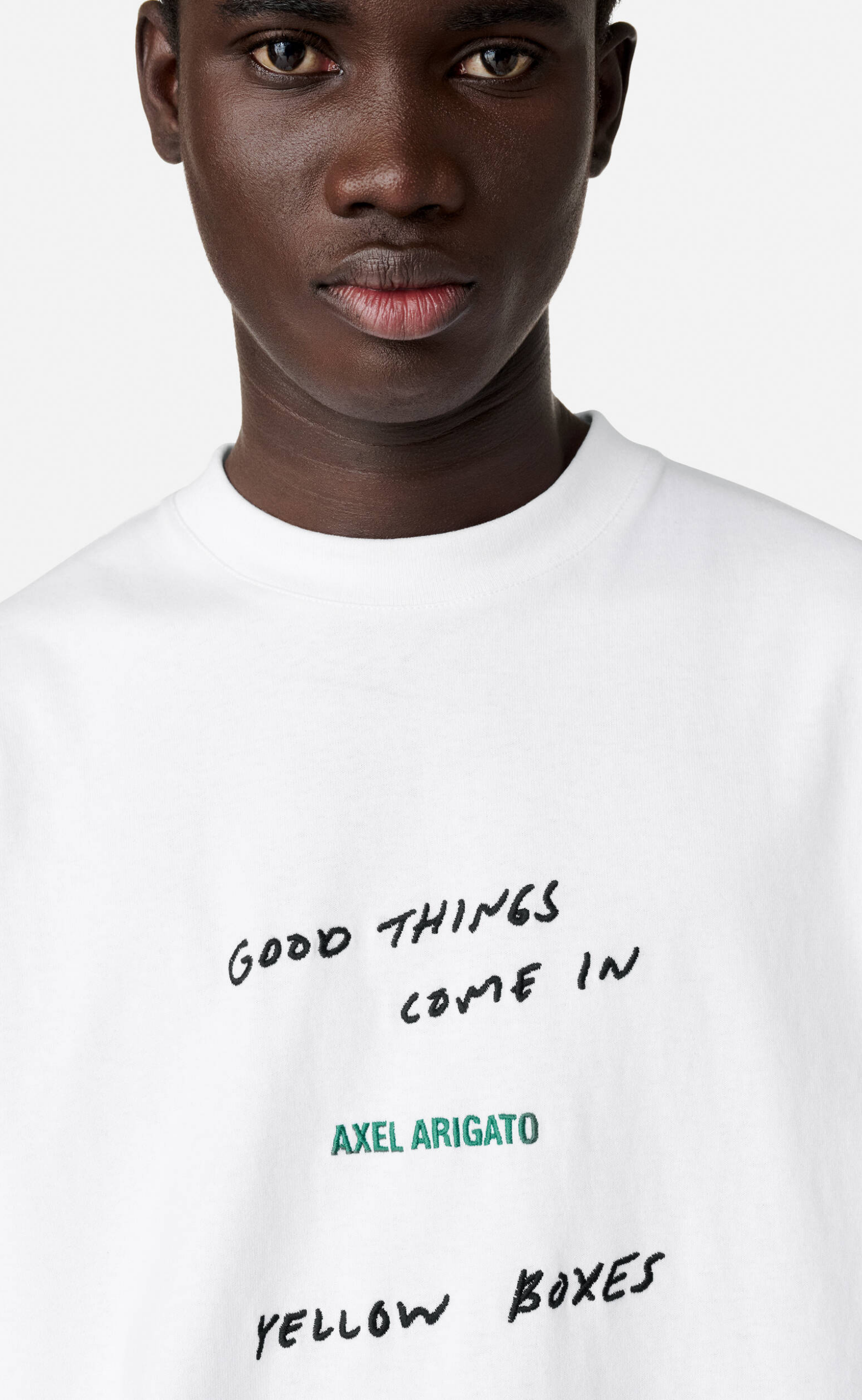 GOOD THINGS WHITE T-SHIRT