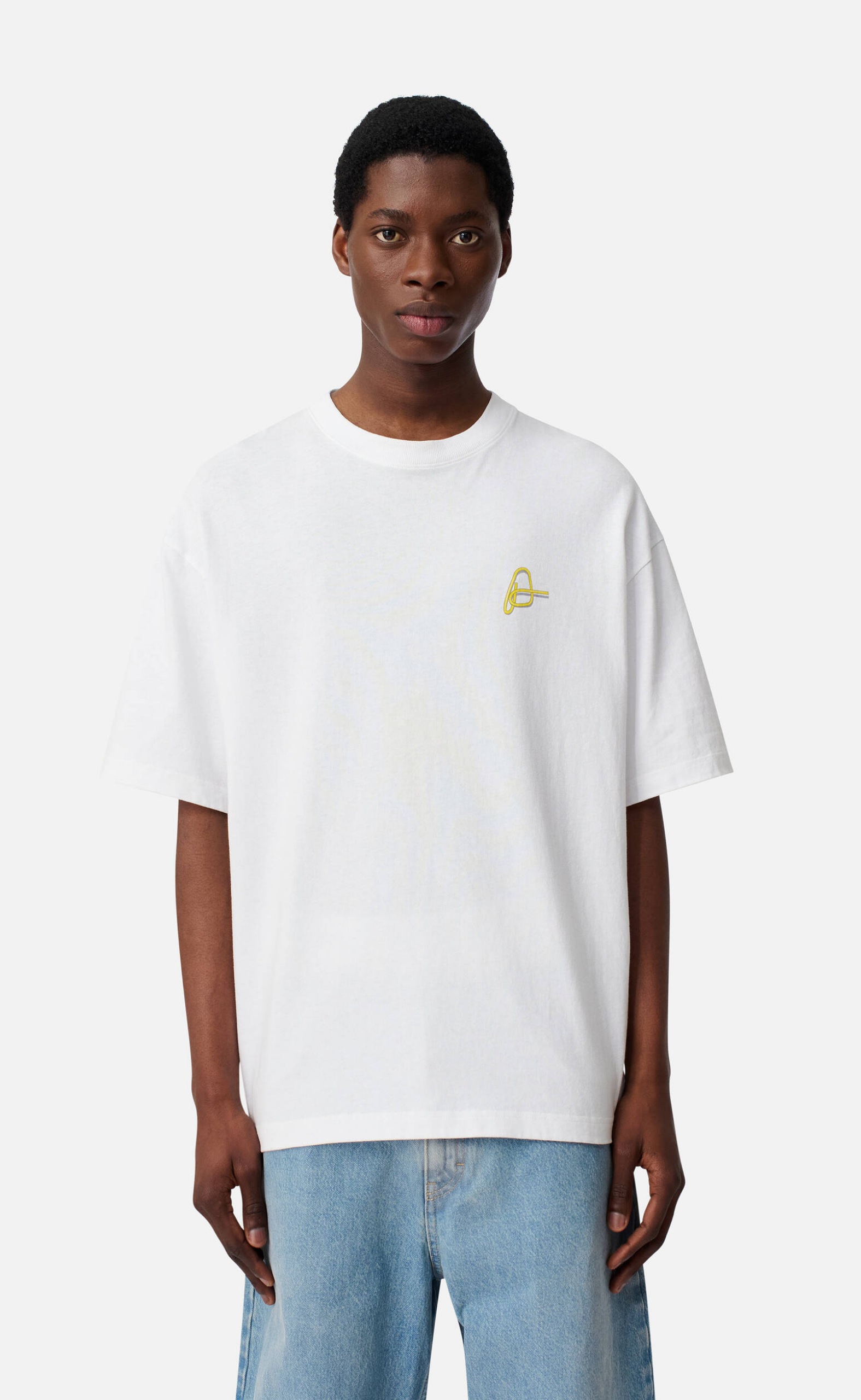 PAPER CLIP WHITE T-SHIRT