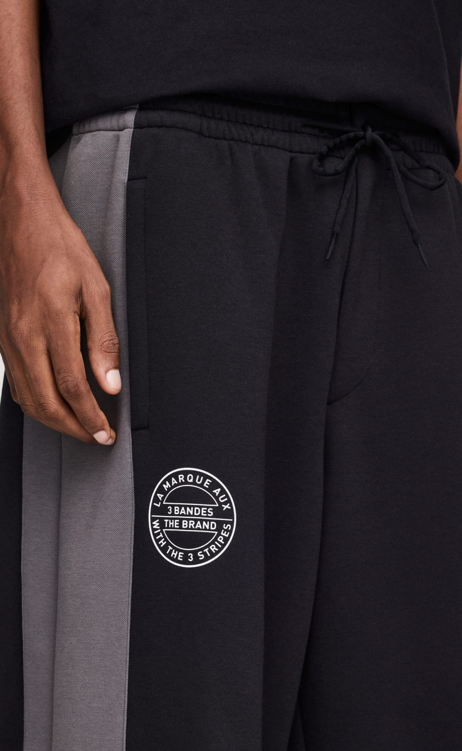 Y-3 NBHD TRACK BLACK PANTS