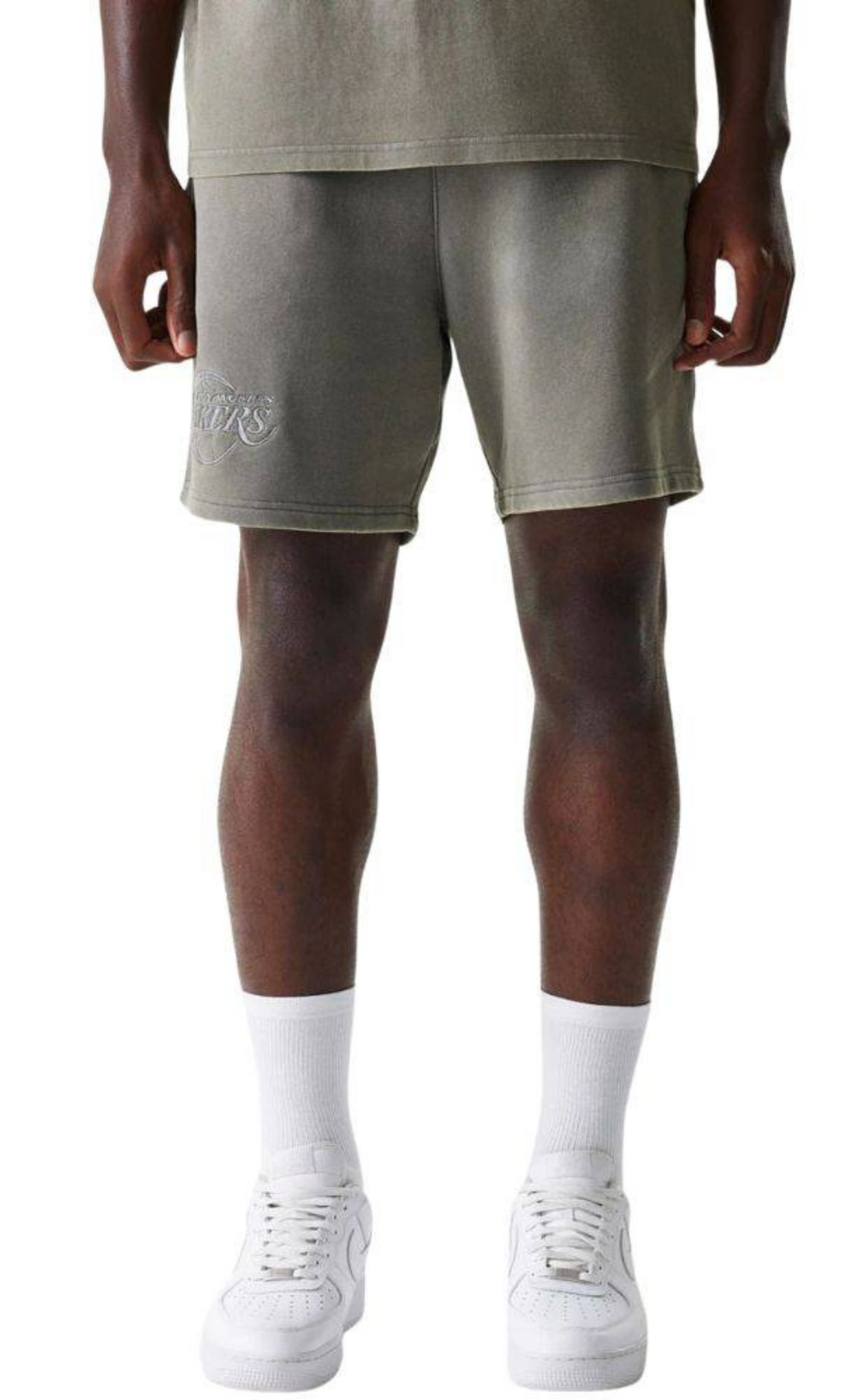NBA WASHED SHORT ASS GREY SHORTS
