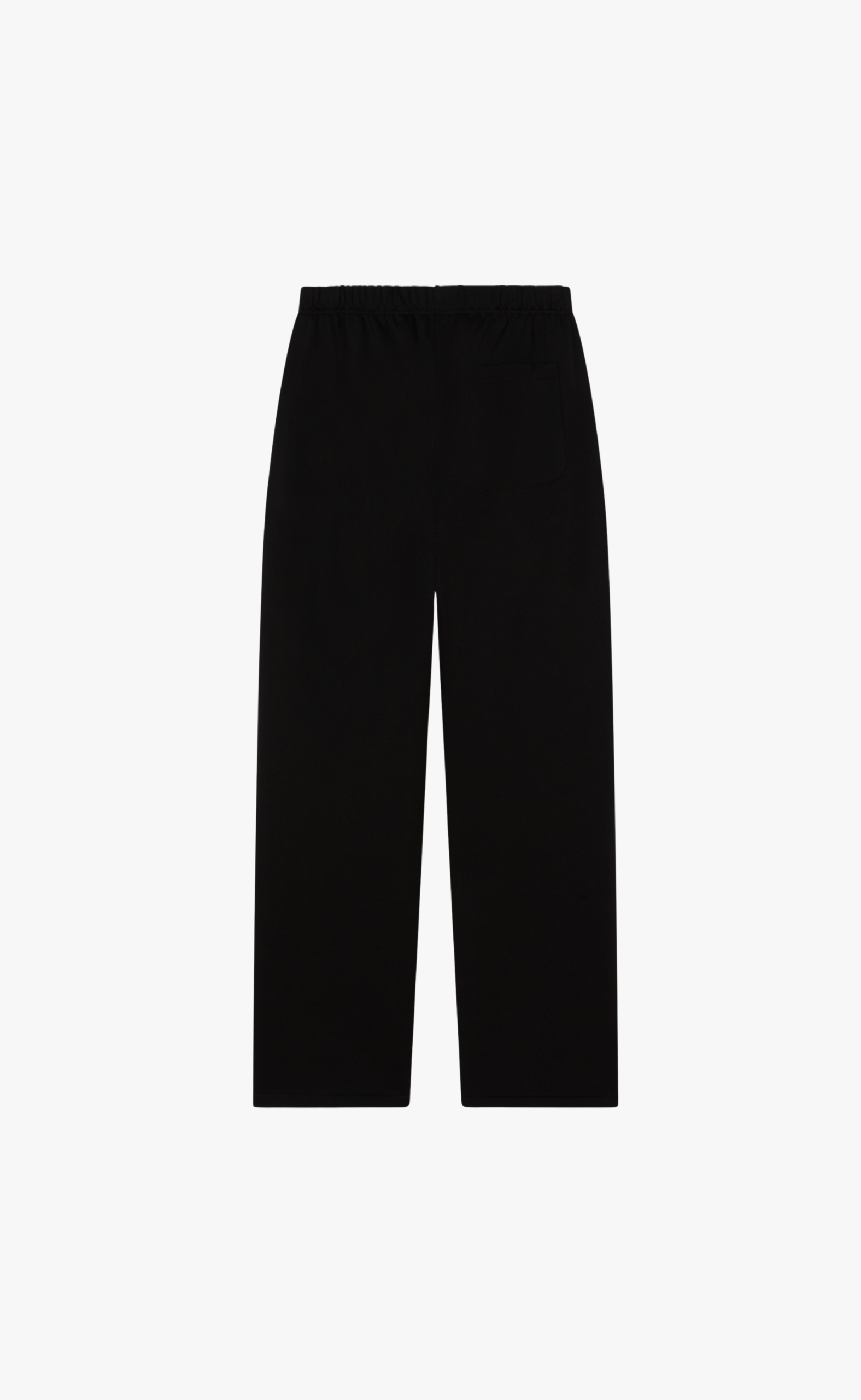 KENZO LUCKY HORSES STRAIGHT JOG BLACK SWEATPANTS