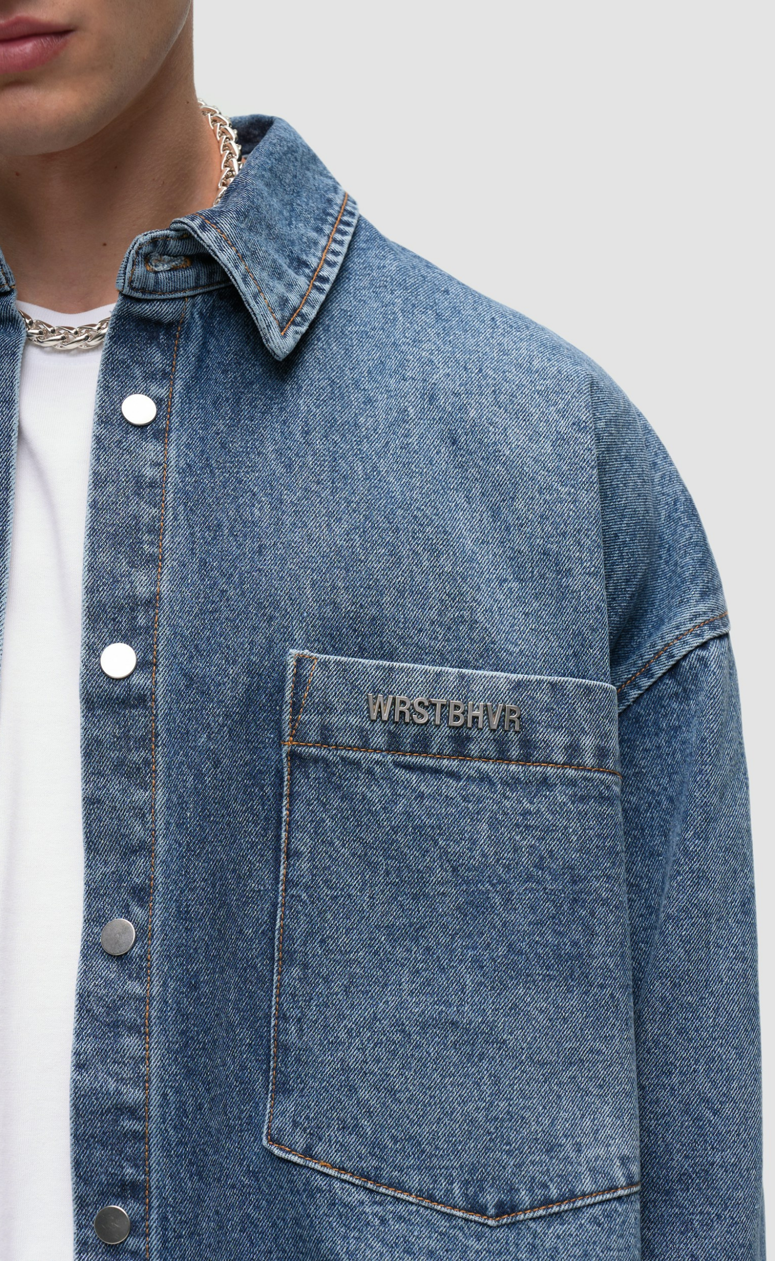 LARGO DENIM CLASSIC BLUE SHIRT