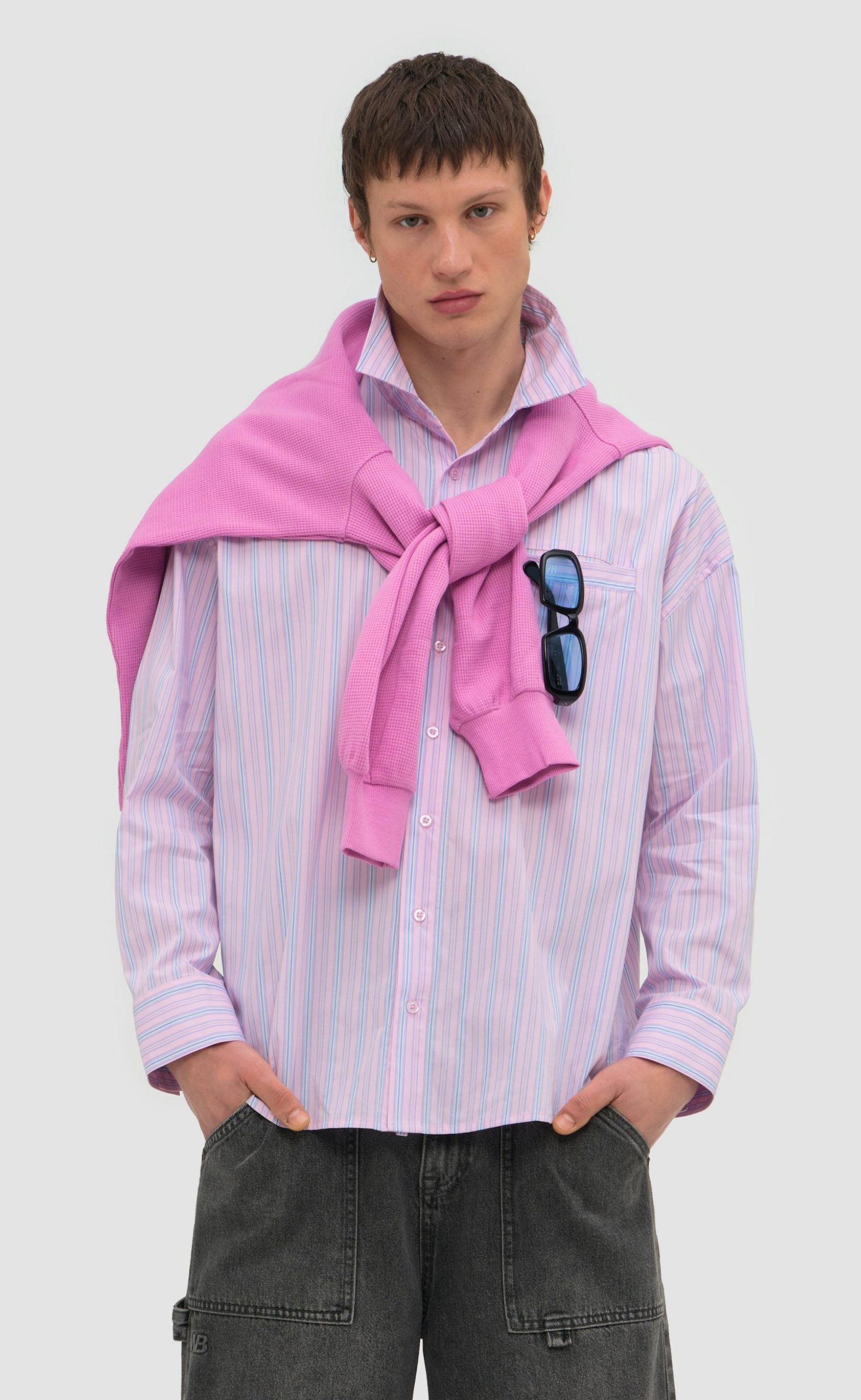 TAVI PINK TULLE SHIRT