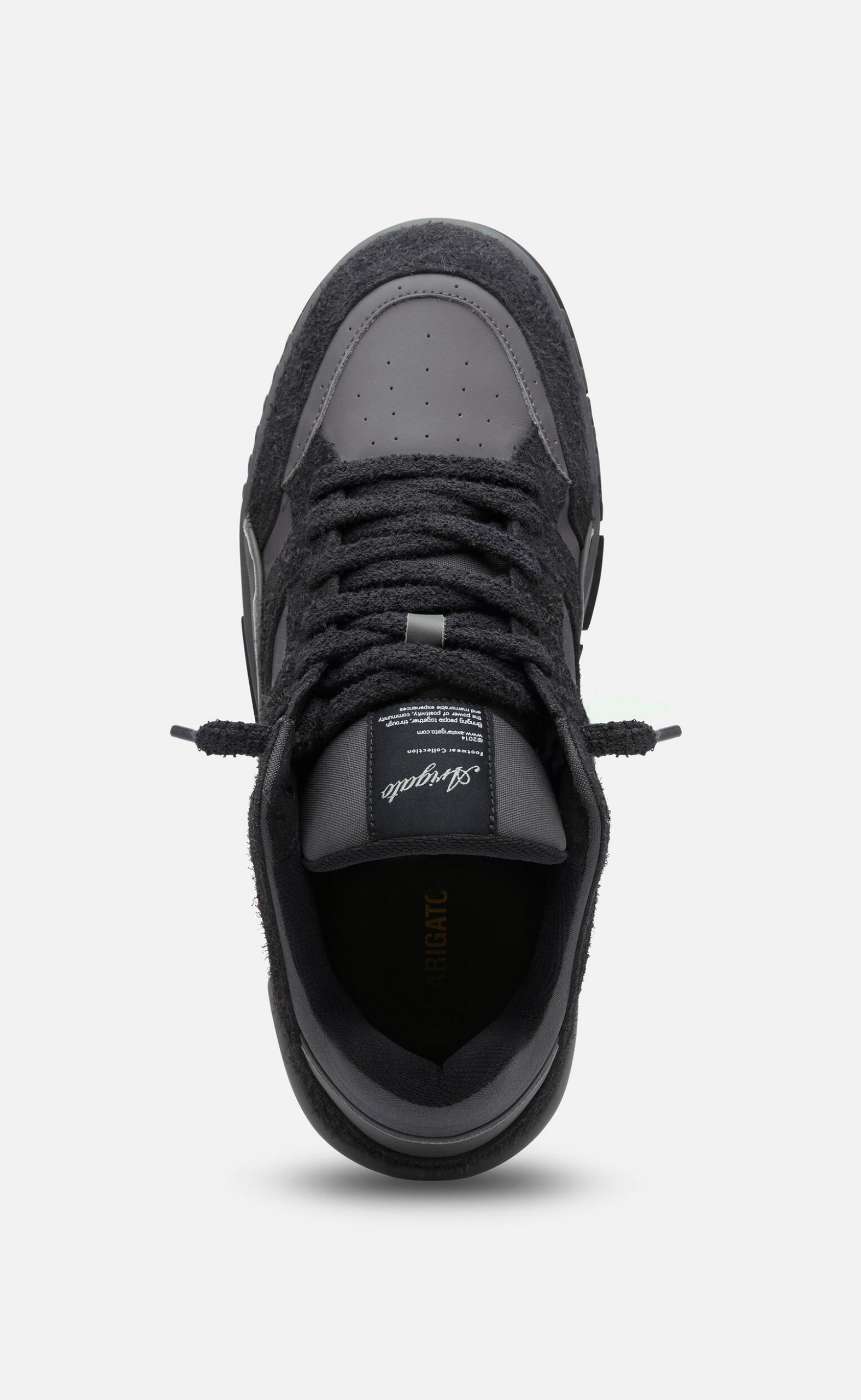 AREA LO FLUFFY BLACK SNEAKER