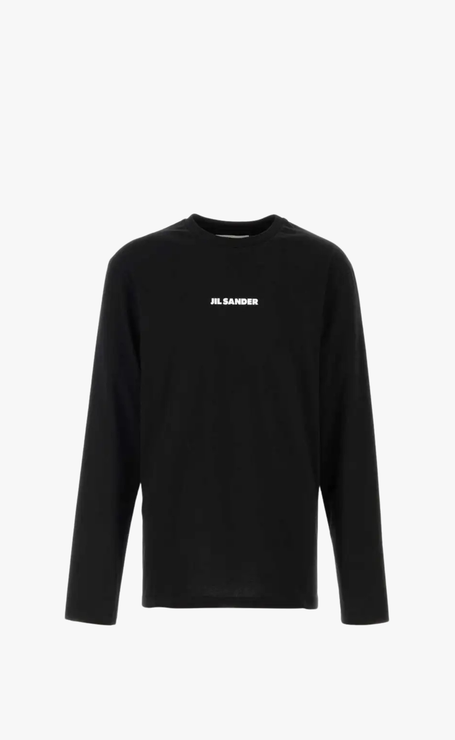PRINTED LOGO BLACK LONGSLEEVE