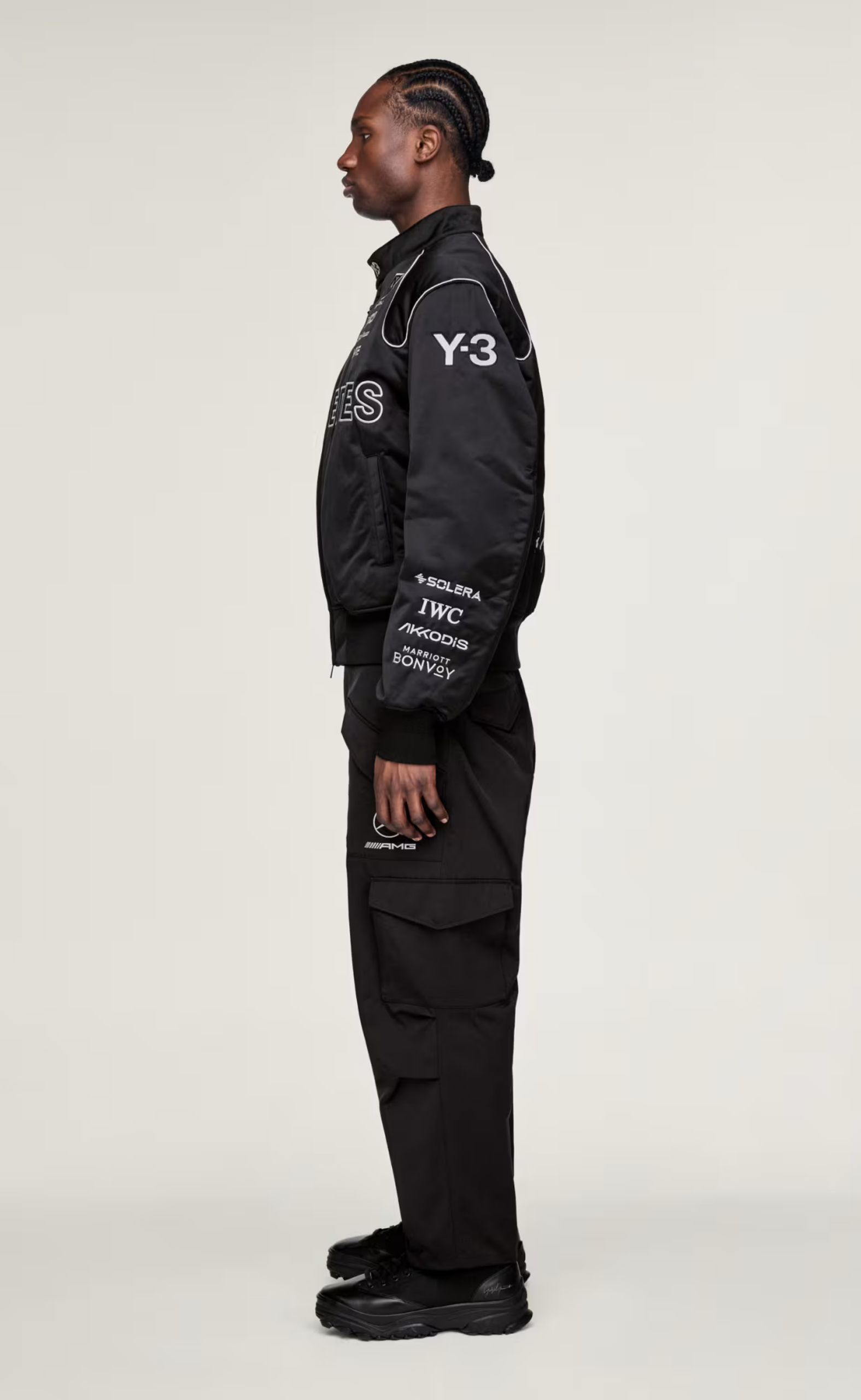 F1 MERCEDES TEAM BLACK JACKET