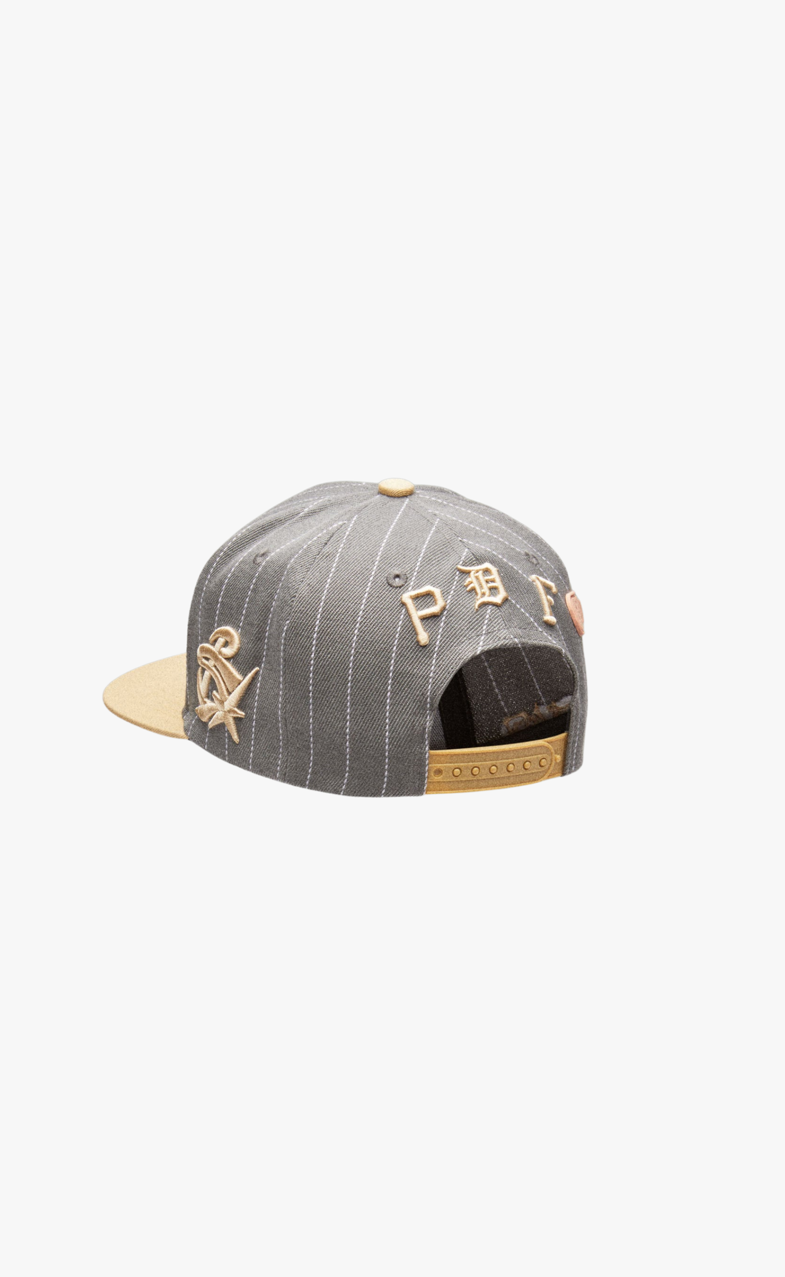 PINSTRIPE BASEBALL GREY HAT