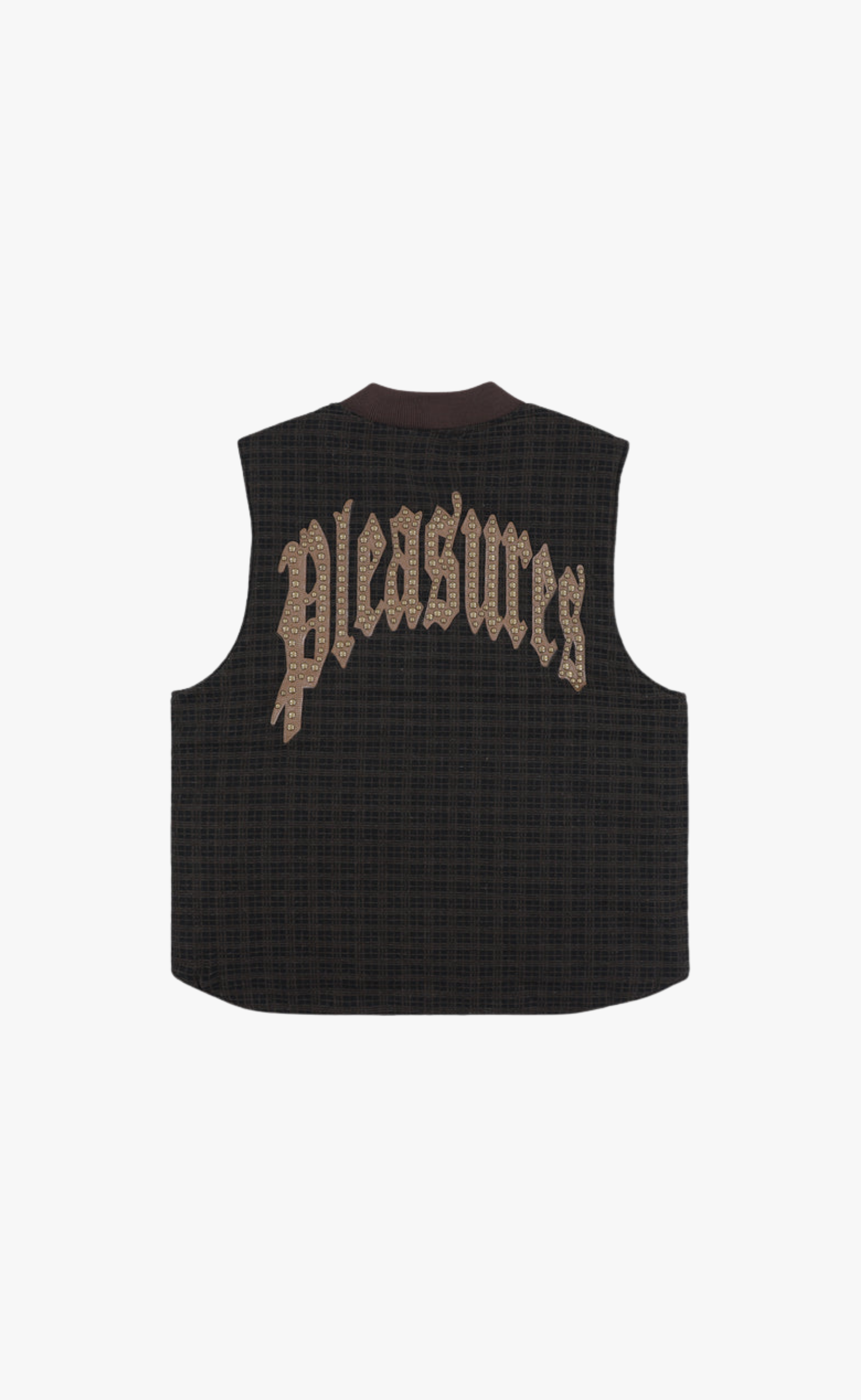 HORNS DENIM BROWN VEST