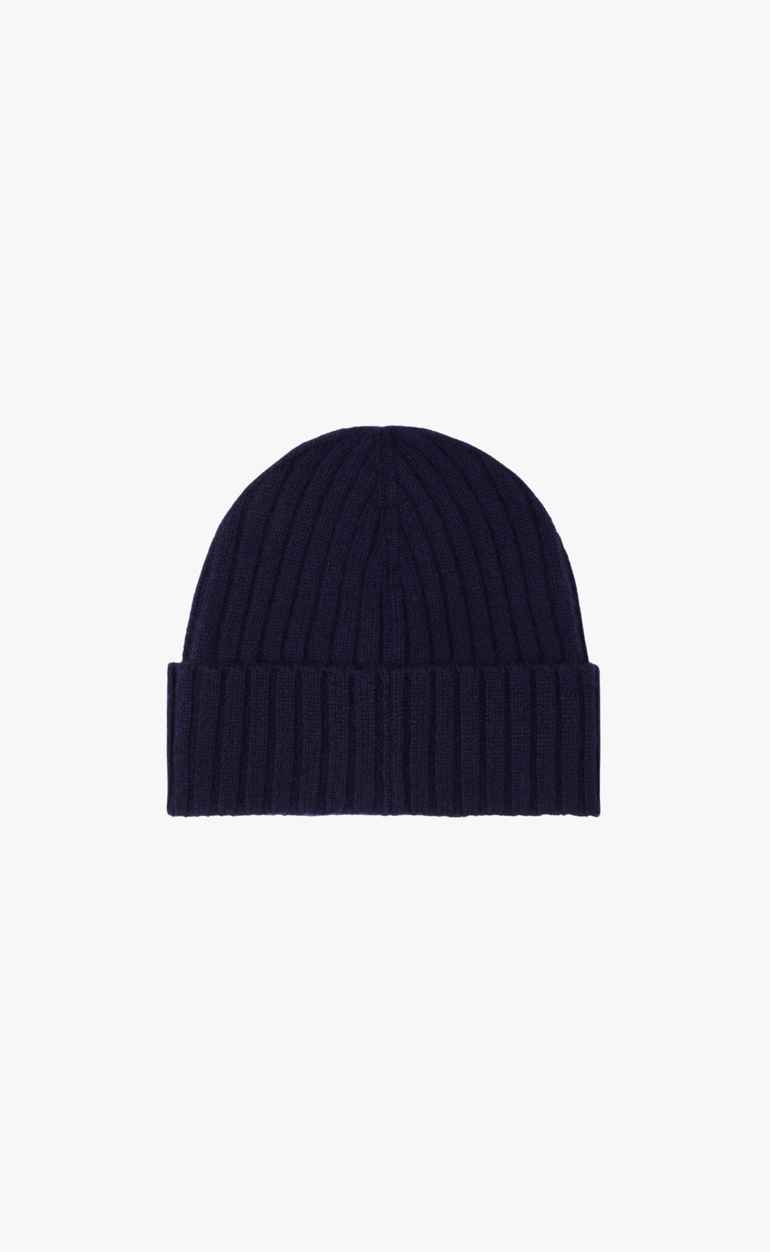SRC CASHMERE NAVY BEANIE