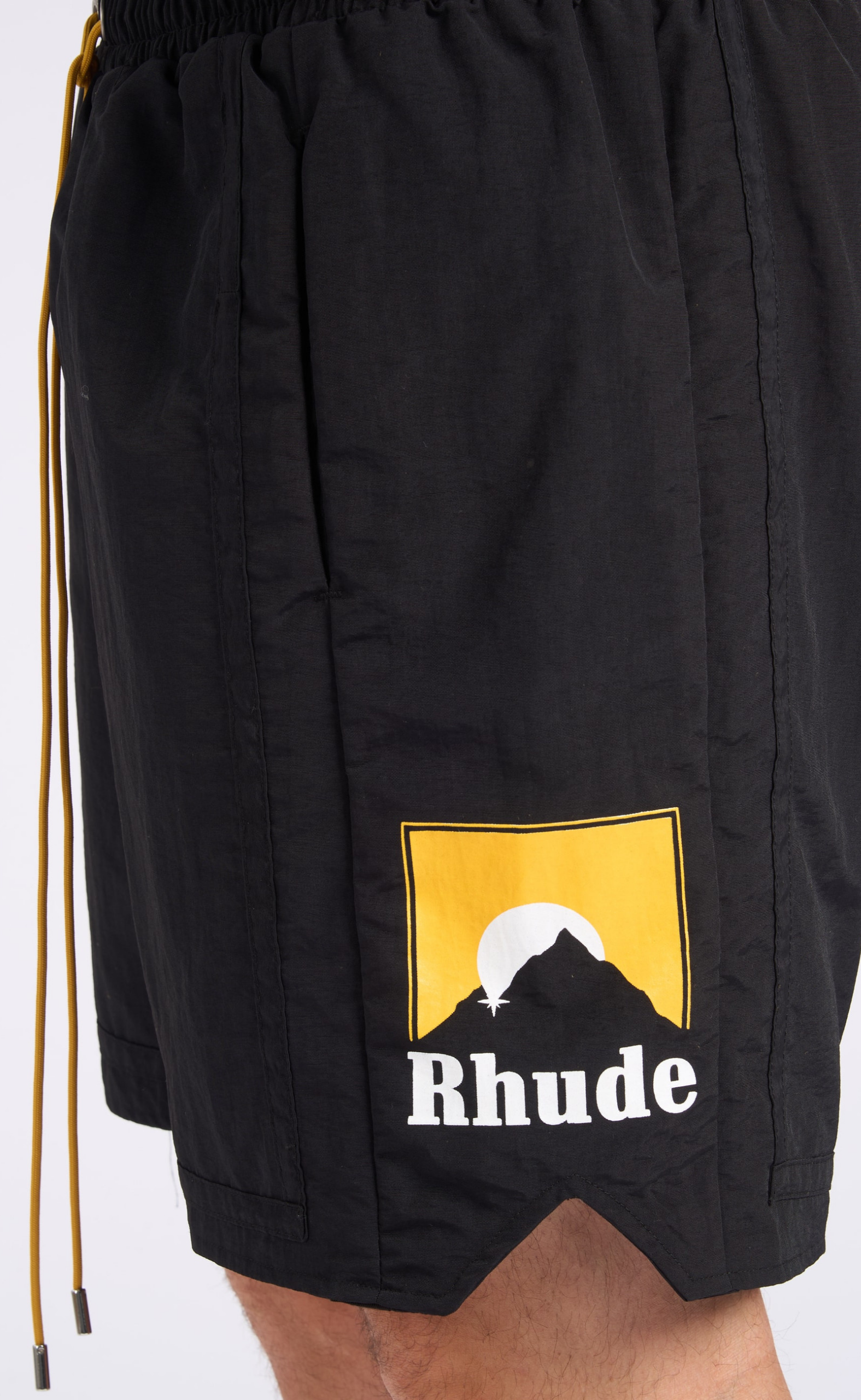 MOONLIGHT LOGO BLACK SHORTS