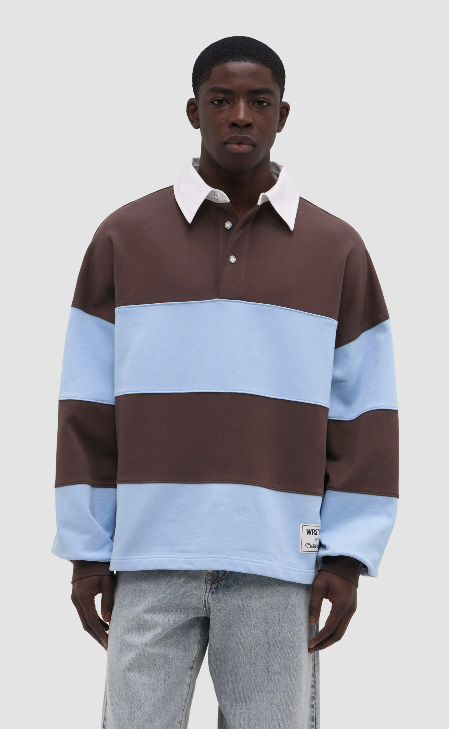 GERI POLO CHOCOLATE BROWN SWEATSHIRT