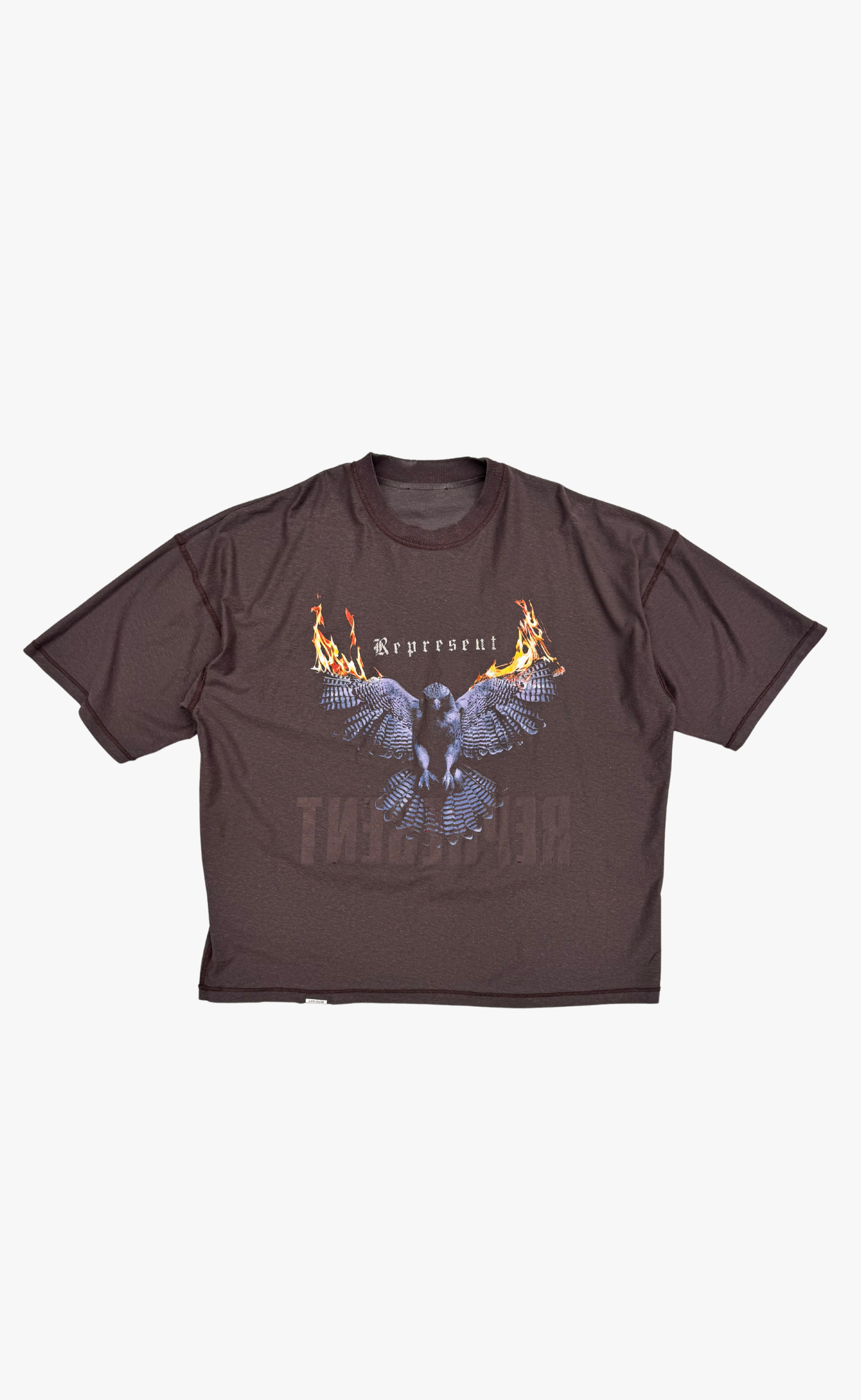 REVERSIBLE LIVING LEGACY FALCON NERO T-SHIRT