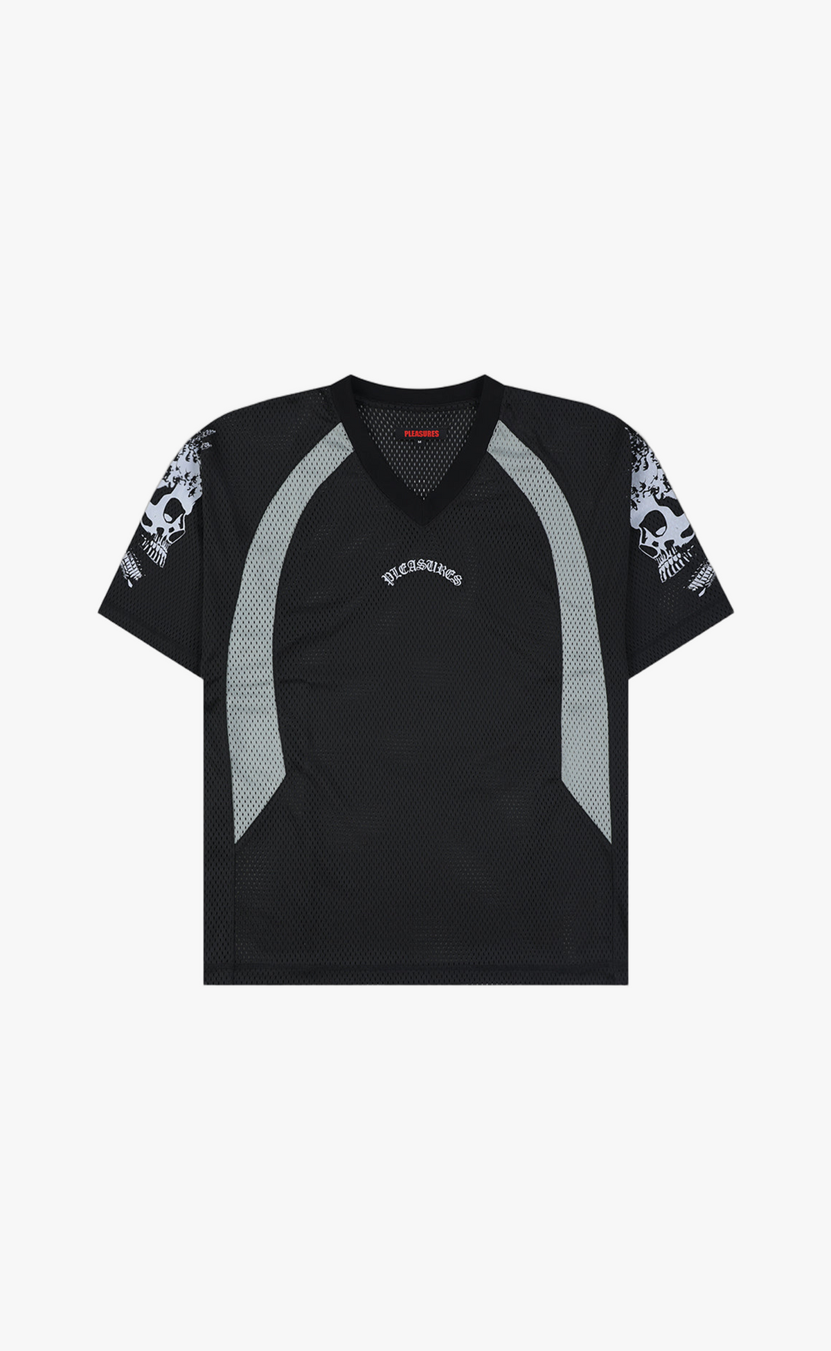 SCREWS FOOTBALL JERSEY BLACK T-SHIRT