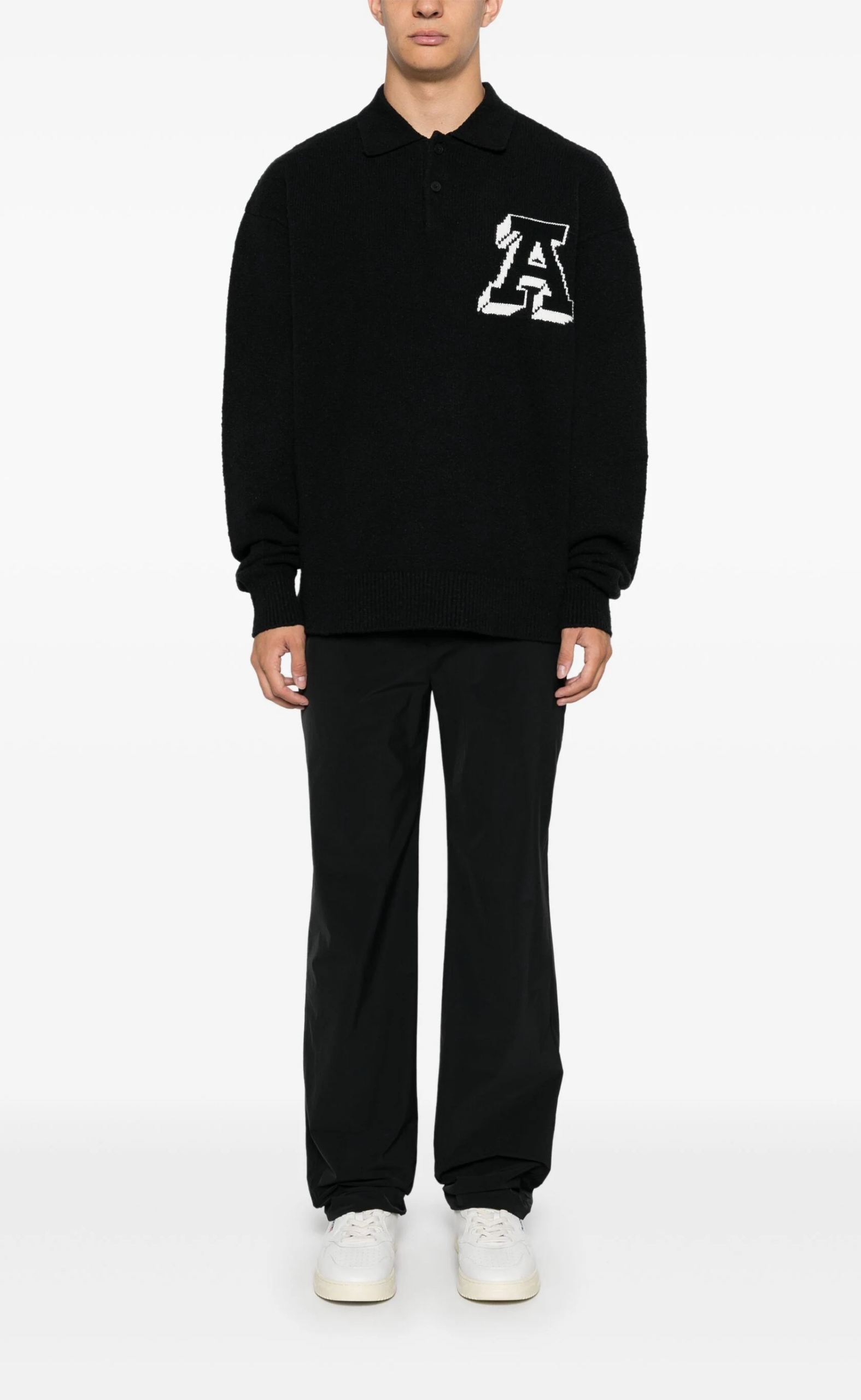TEAM POLO BLACK SWEATER