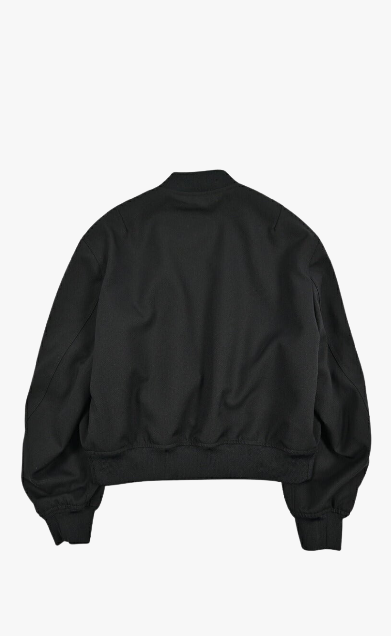 PADDED BOMBER BLACK JACKET