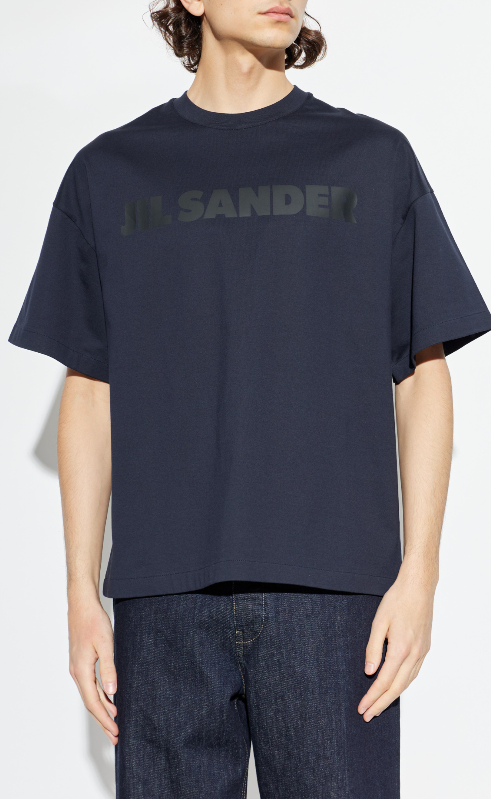 TONAL LOGO BOXY MIDNIGHT T-SHIRT