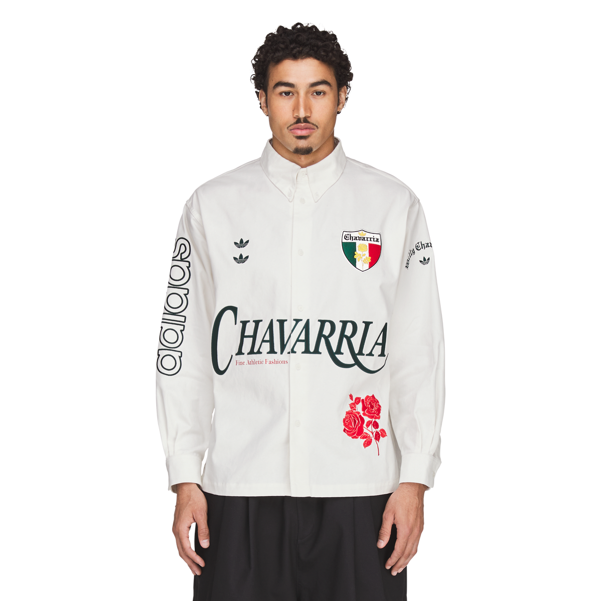 CHAVARRIA BUTTON UP WHITE SHIRT